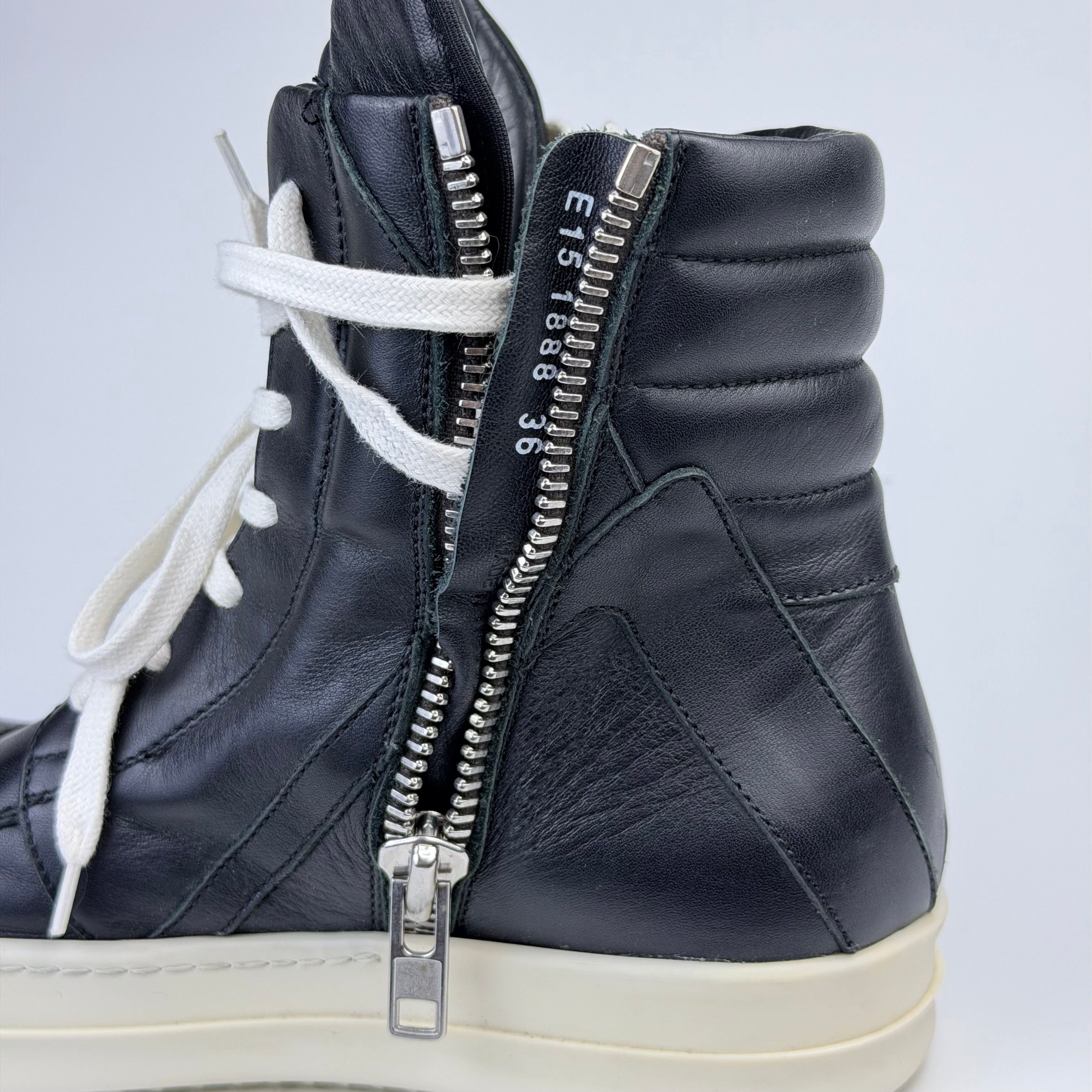 Rick Owens Geobasket Black