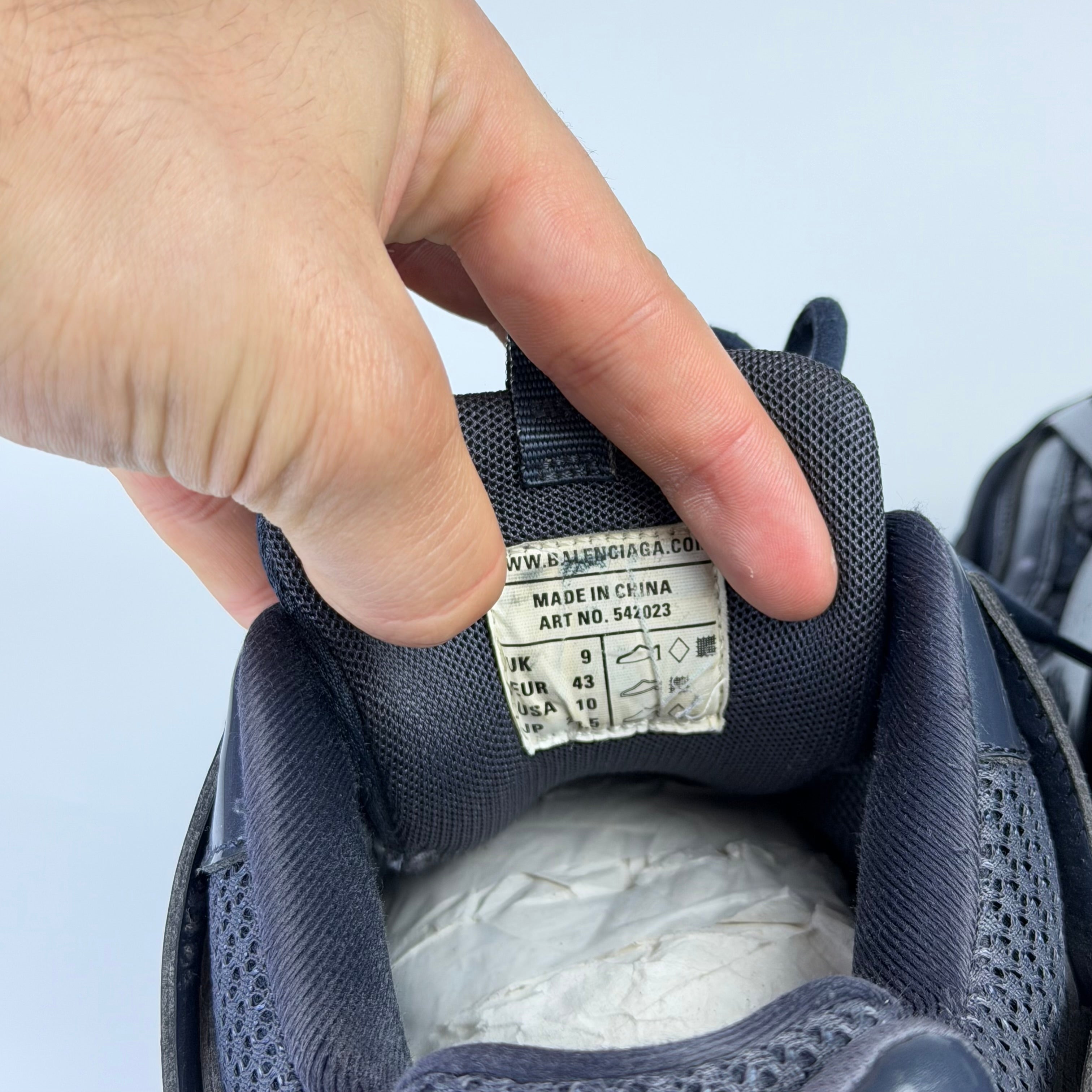 Balenciaga Track Navy Blue