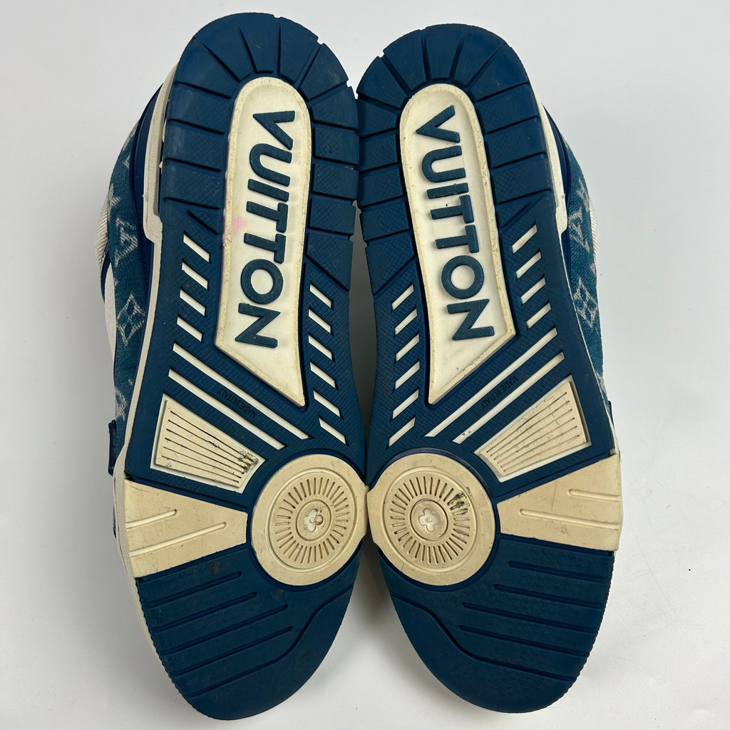 Louis Vuitton LV Trainer Blue Denim