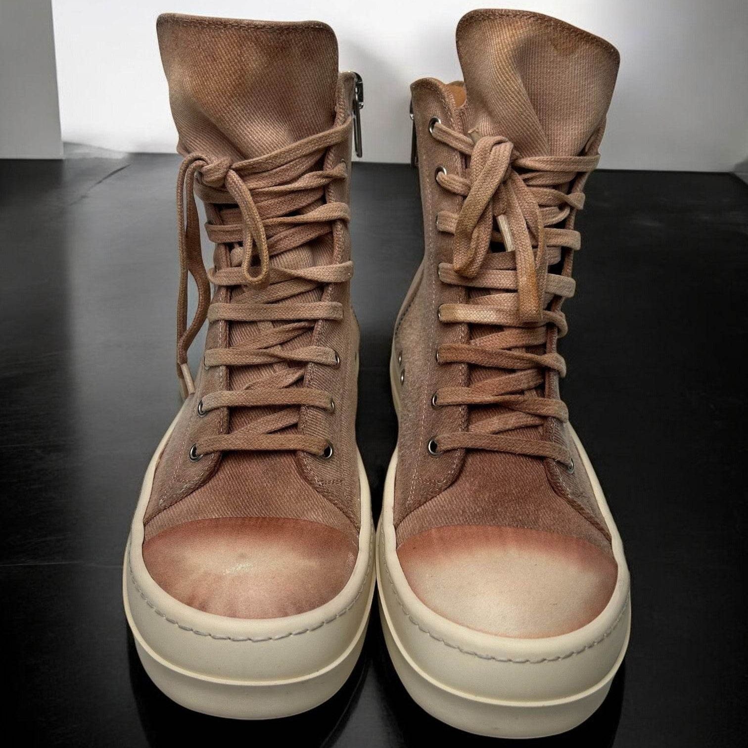 Rick Owens Ramones High Faded Pink - V STEALS
