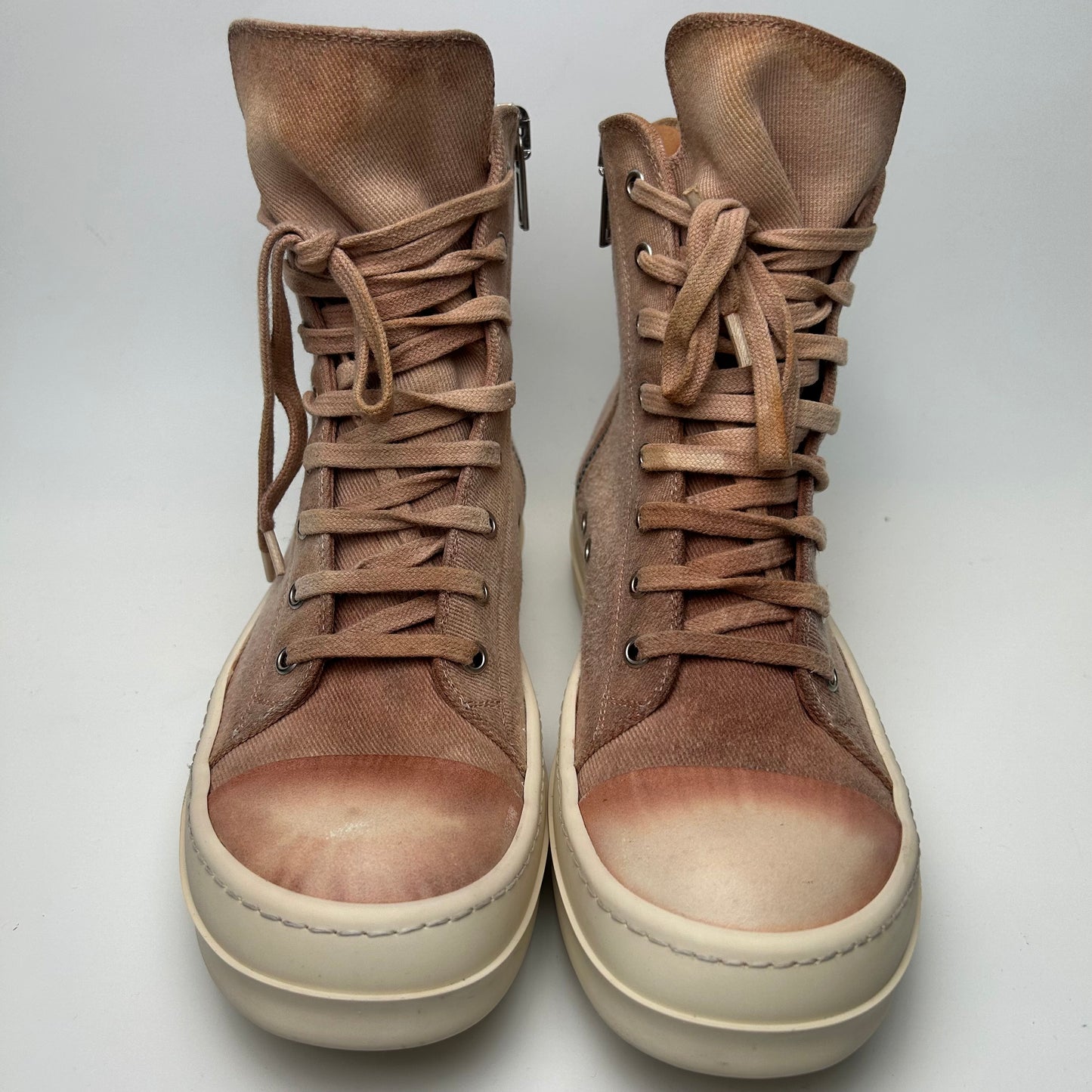 Rick Owens Ramones High Faded Pink - V STEALS