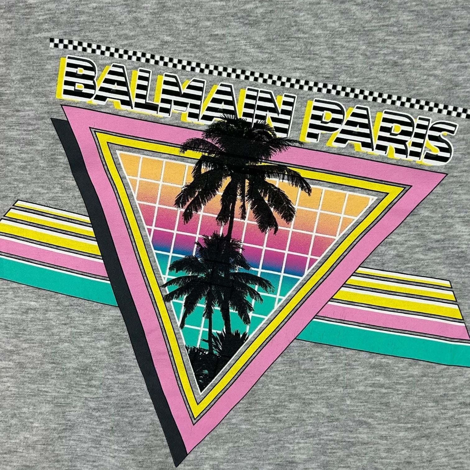 Balmain Tropical Print T-shirt