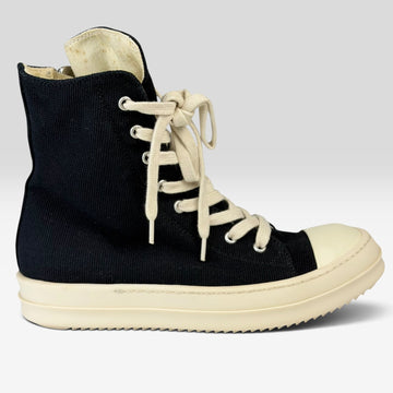 Rick Owens DRKSHDW Ramones High Black/Milk