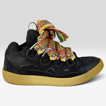 Lanvin Curb Black Sneakers