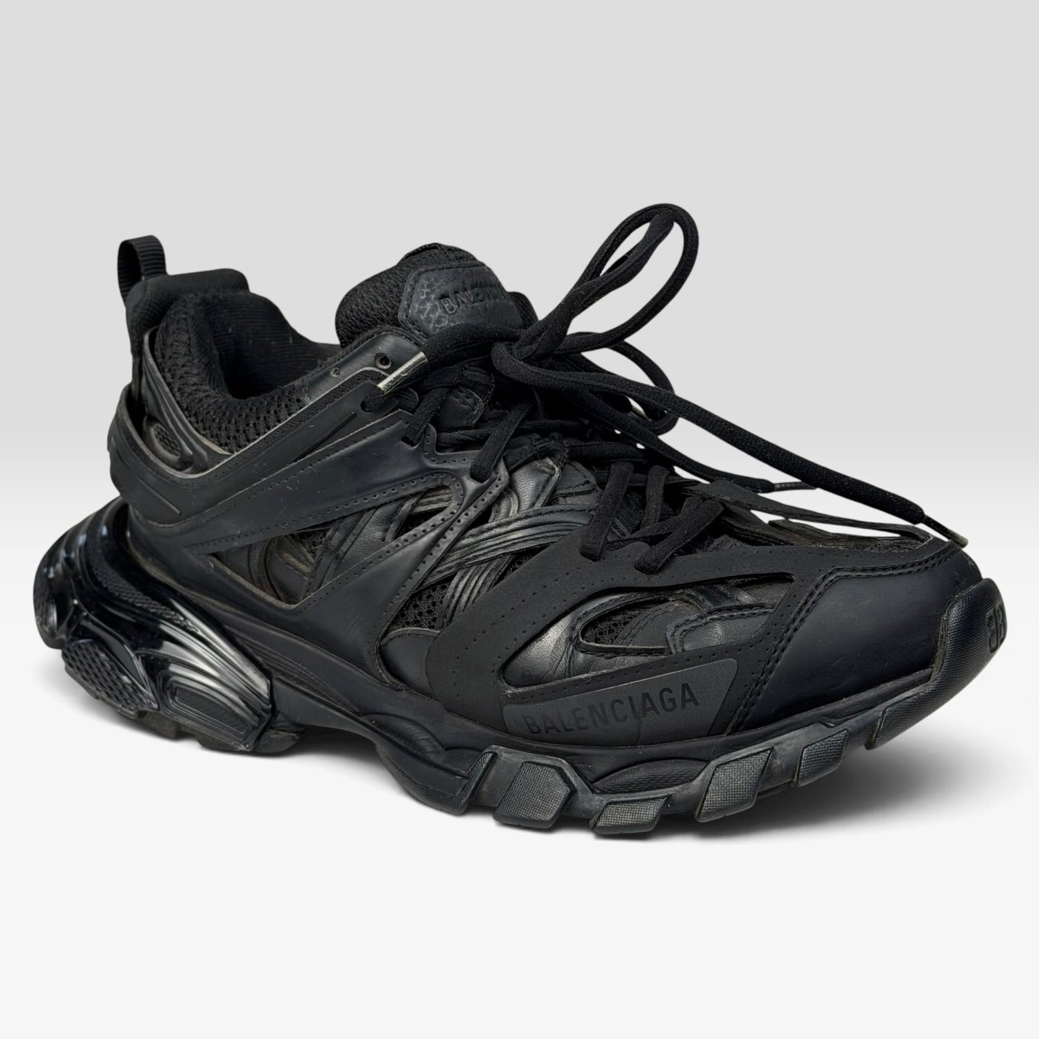 Balenciaga Track Clear Sole Black