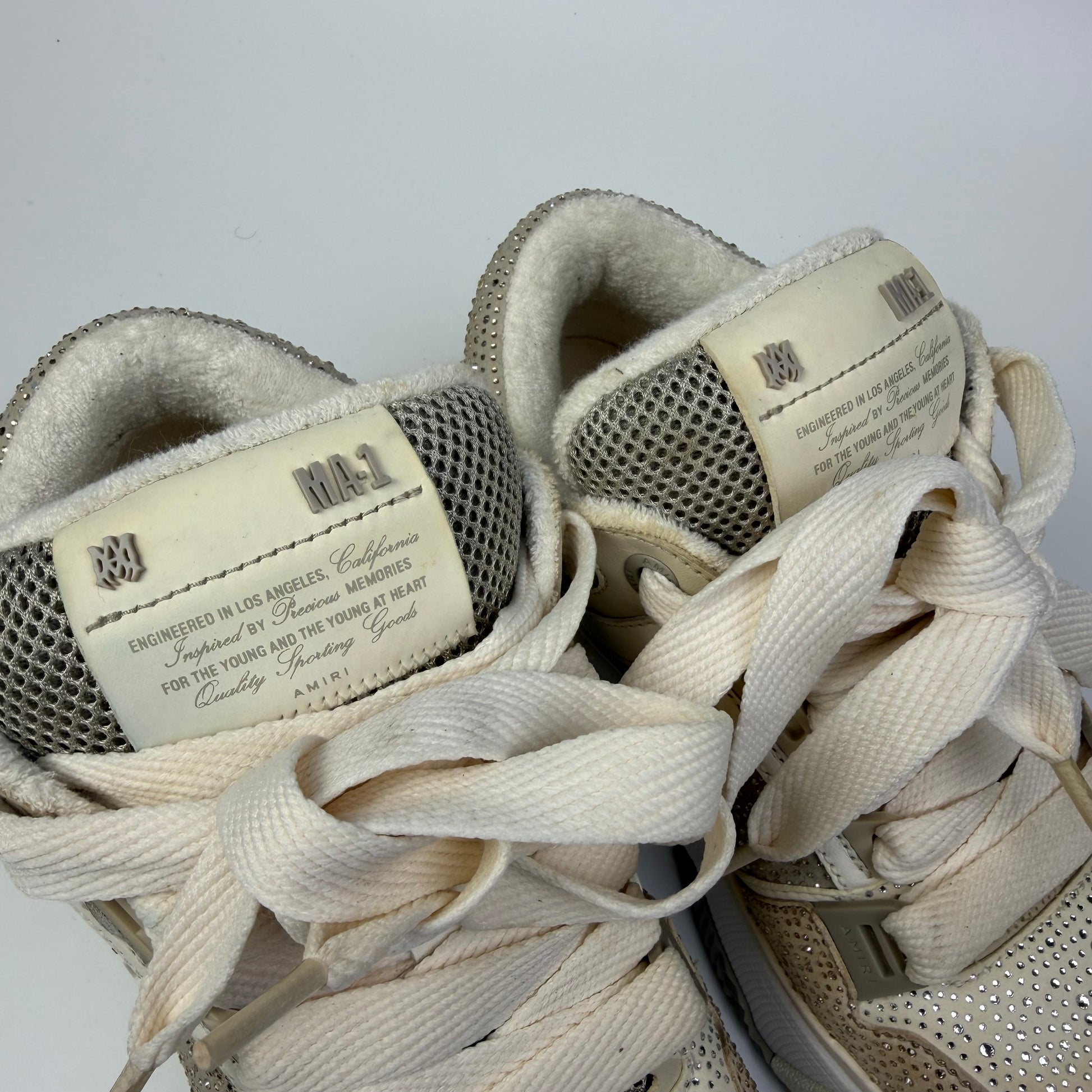 Amiri MA-1 Crystal Sneakers