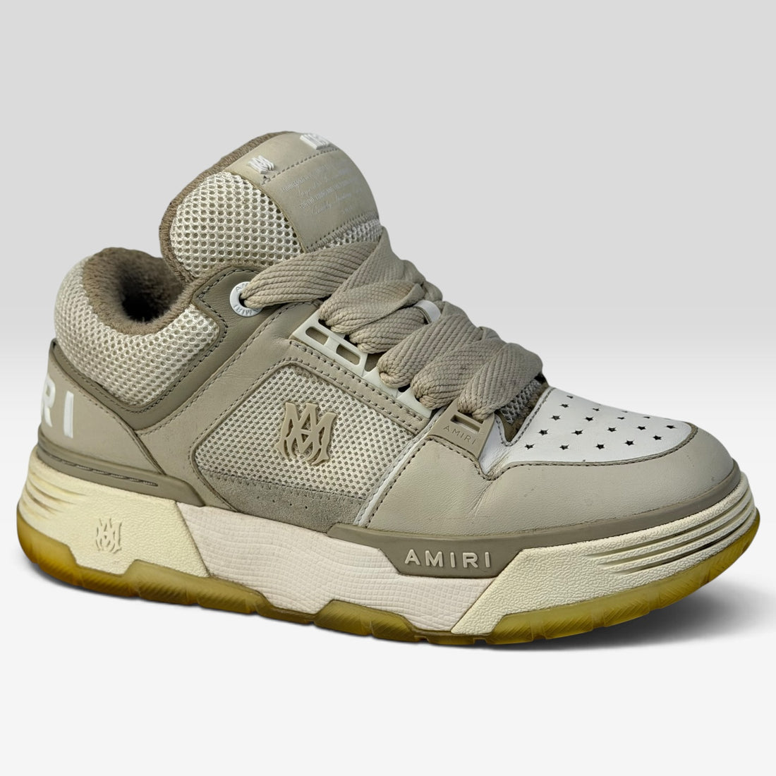 Amiri MA-1 Beige/White | Sneakers Amiri