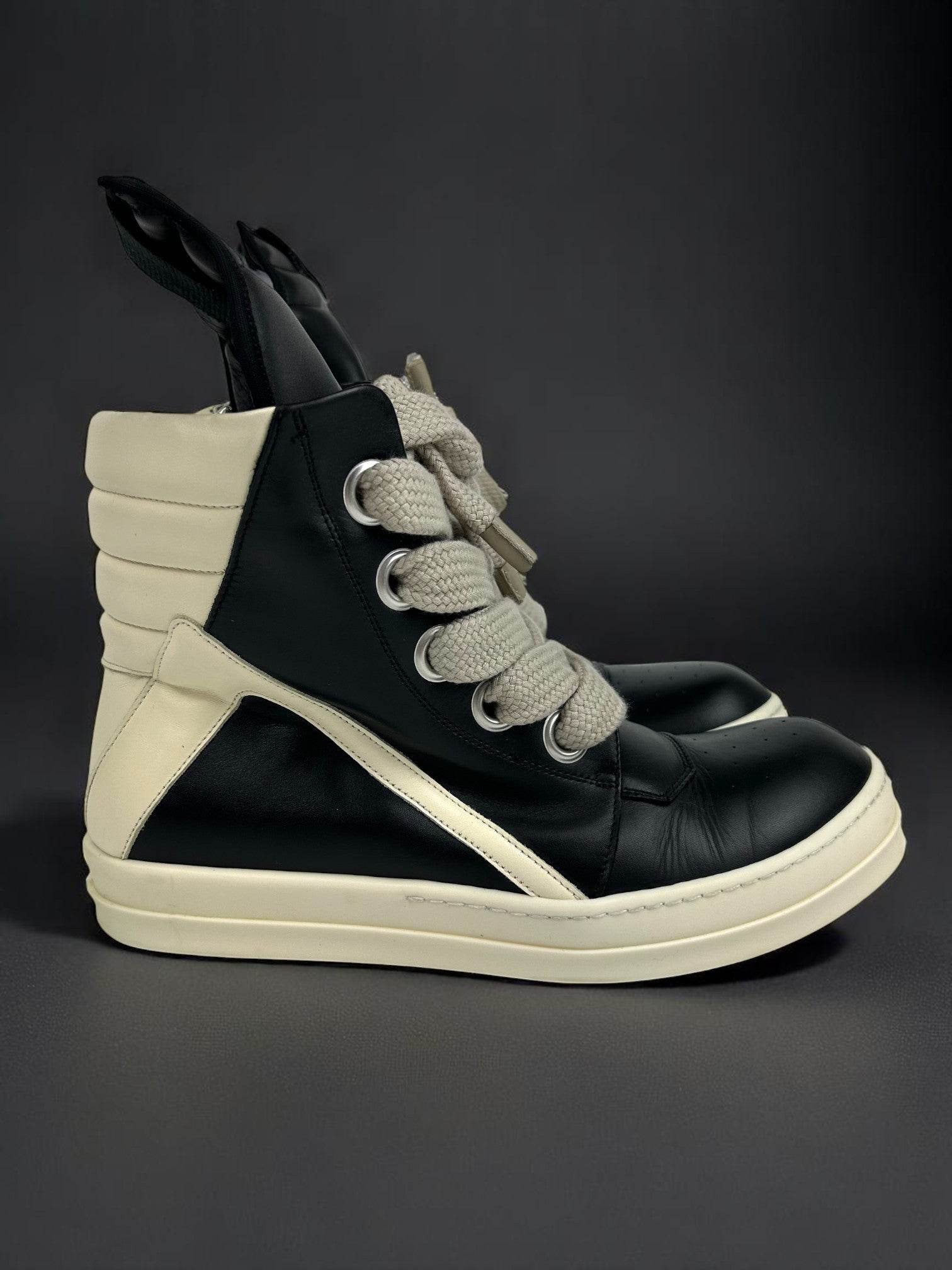 Rick Owens Jumbo Lace Geobasket - V STEALS