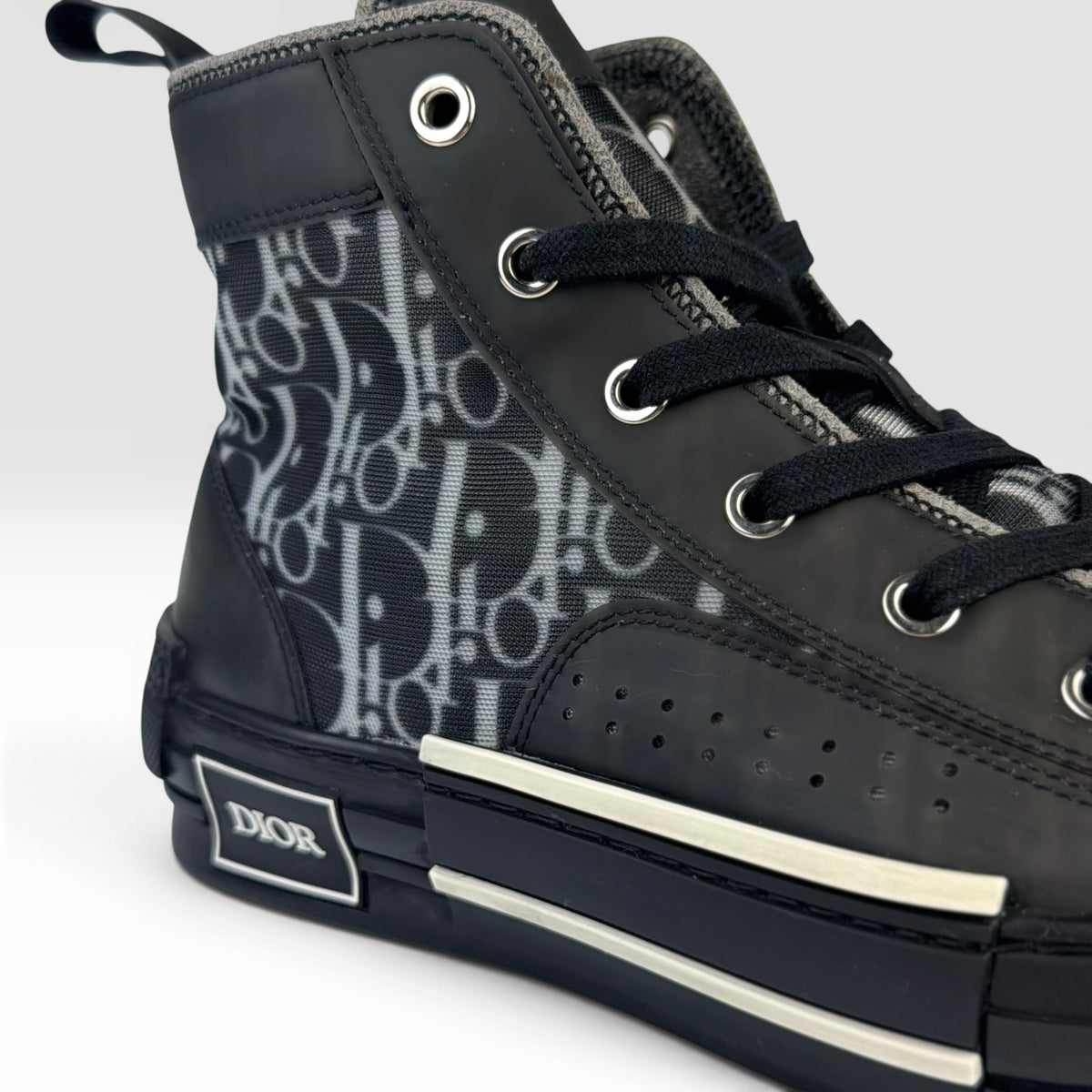 Dior B23 High-Top Black Oblique