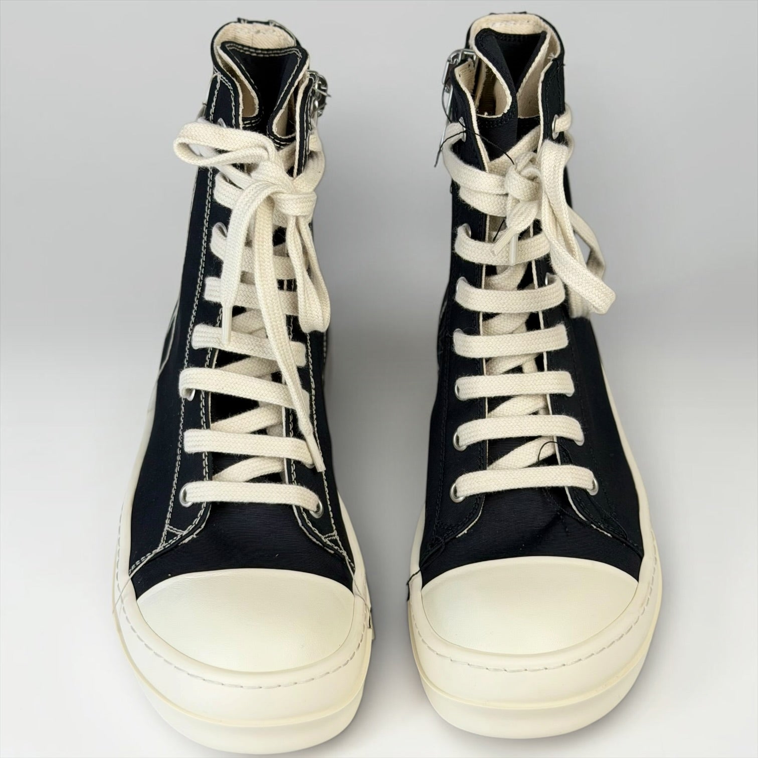 Rick Owens DRKSHDW Ramones High Double Thread Black/Milk