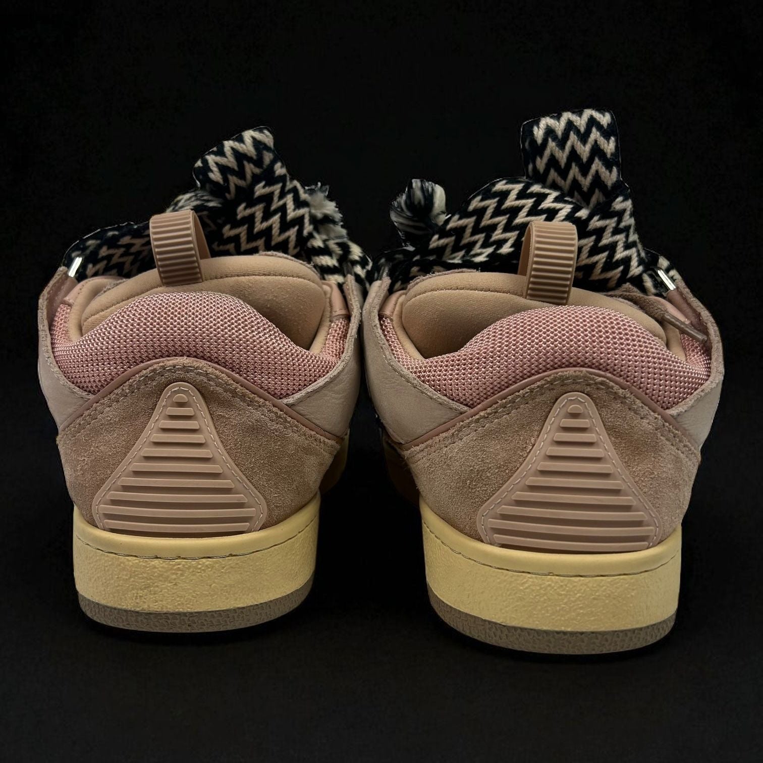 Lanvin Curb Pink Sneakers