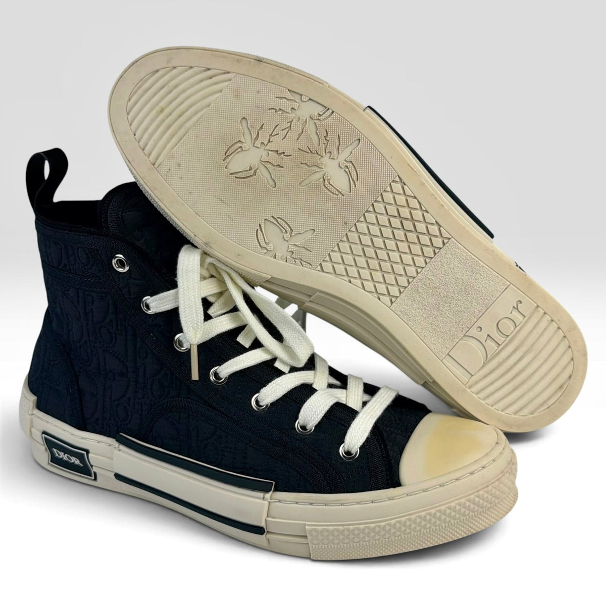 Dior B23 High-Top Oblique Kumo Black