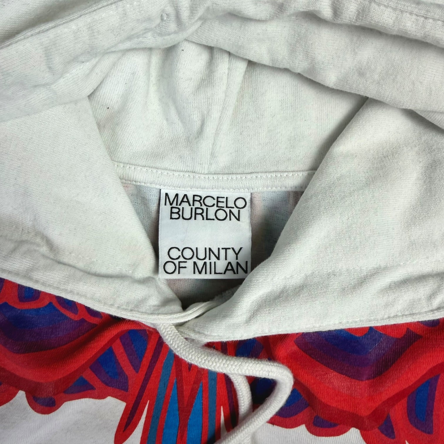 Marcelo Burlon Layered Wings Hoodie
