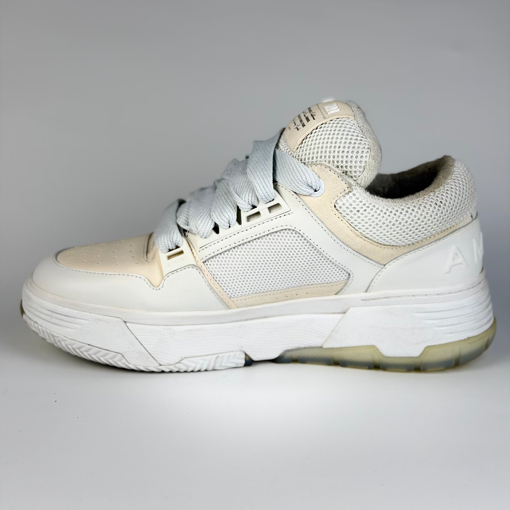 Amiri MA-1 Alabaster White Sneakers