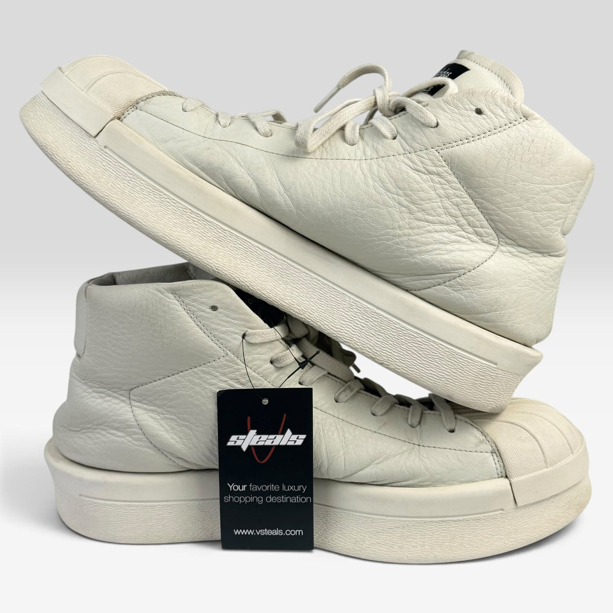 Rick Owens x Adidas Mastodon Pro Milk