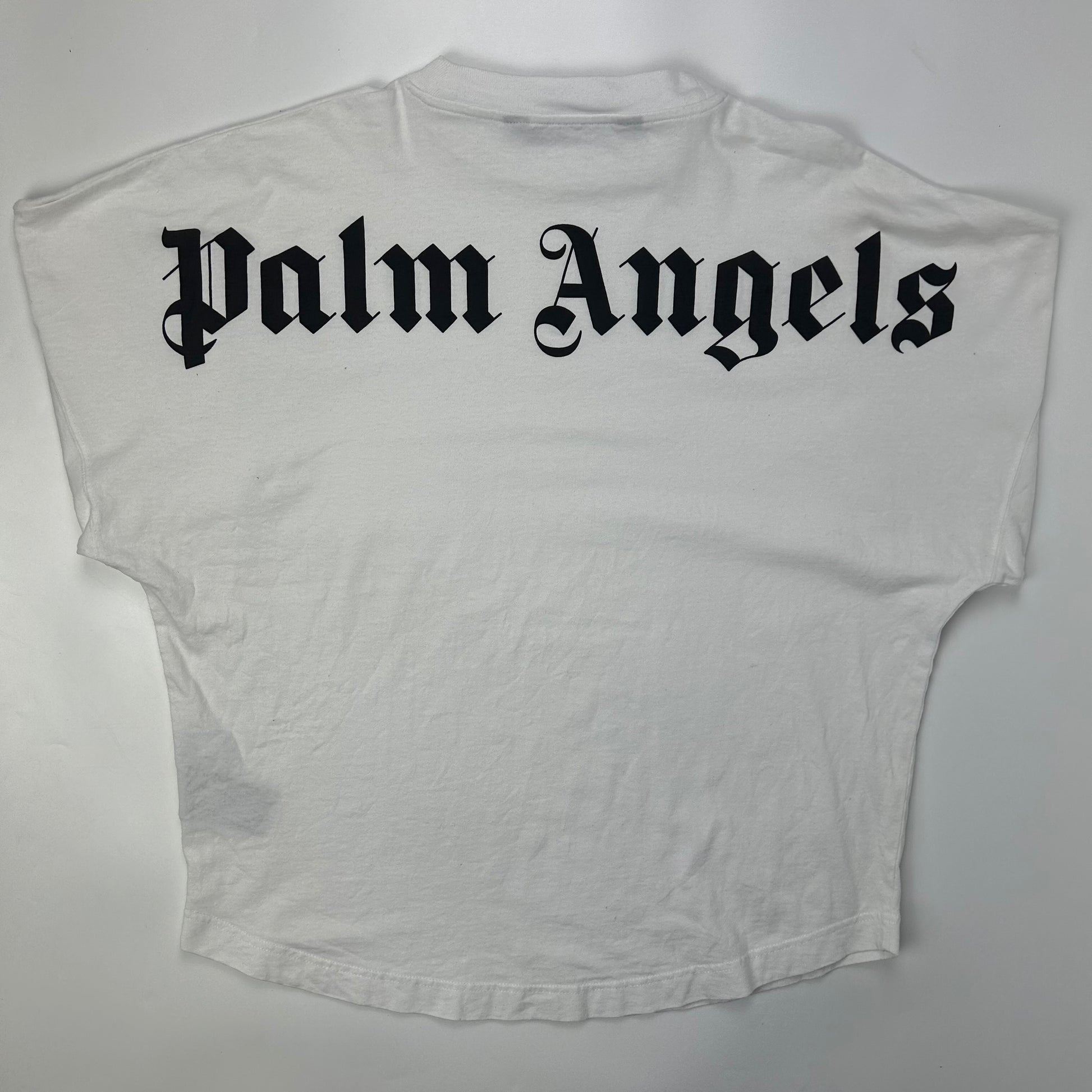 Palm Angels White Logo T-shirt