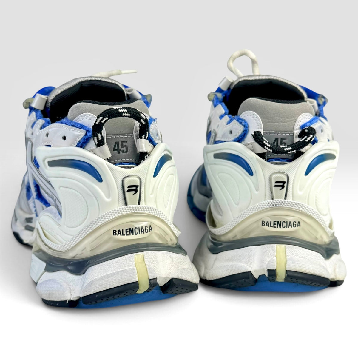 Balenciaga Runner Blue/White Sneakers