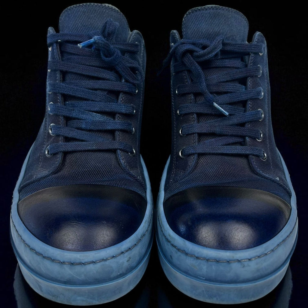 Rick Owens Ramones Low Indigo Dye