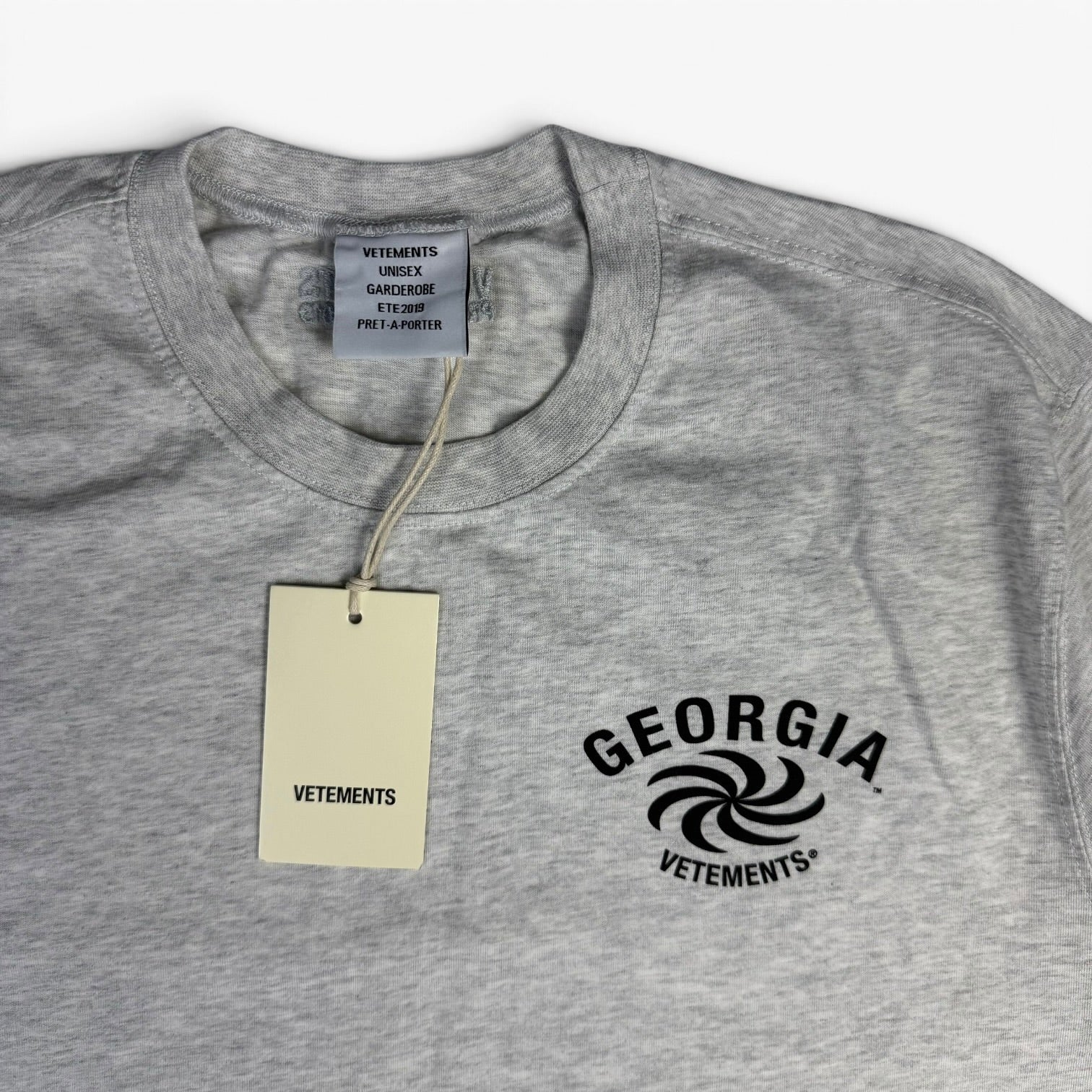 Vetements Georgia T-Shirt Grey