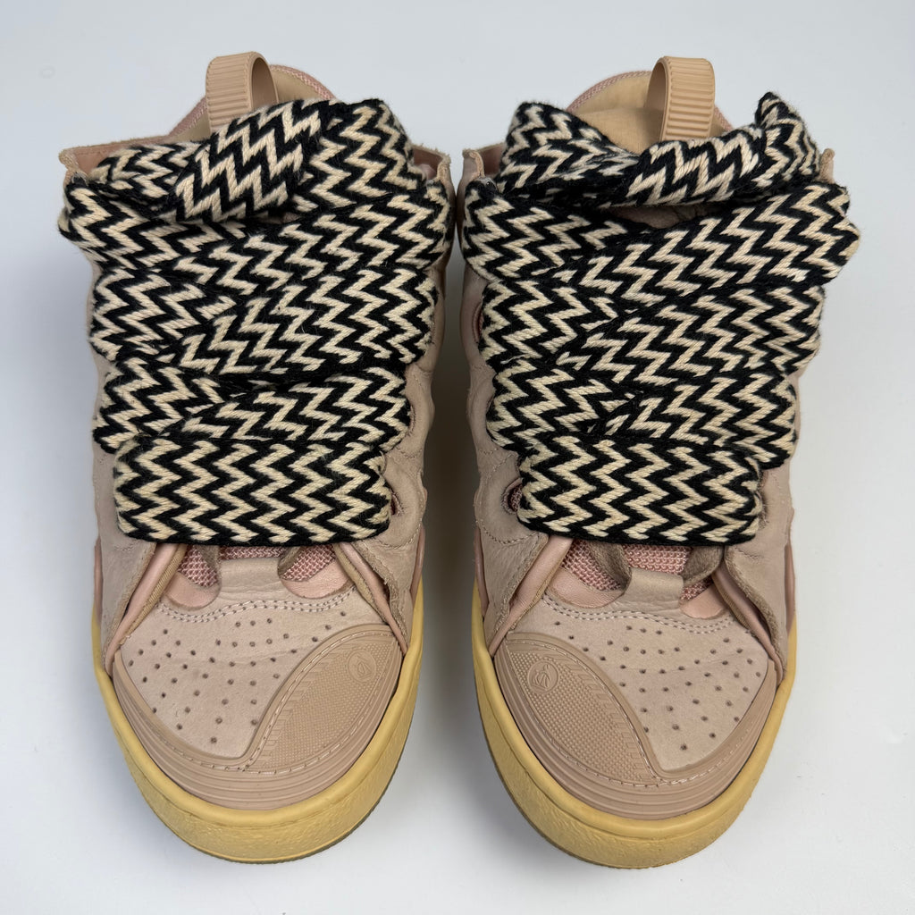 Lanvin Curb Pink Sneakers