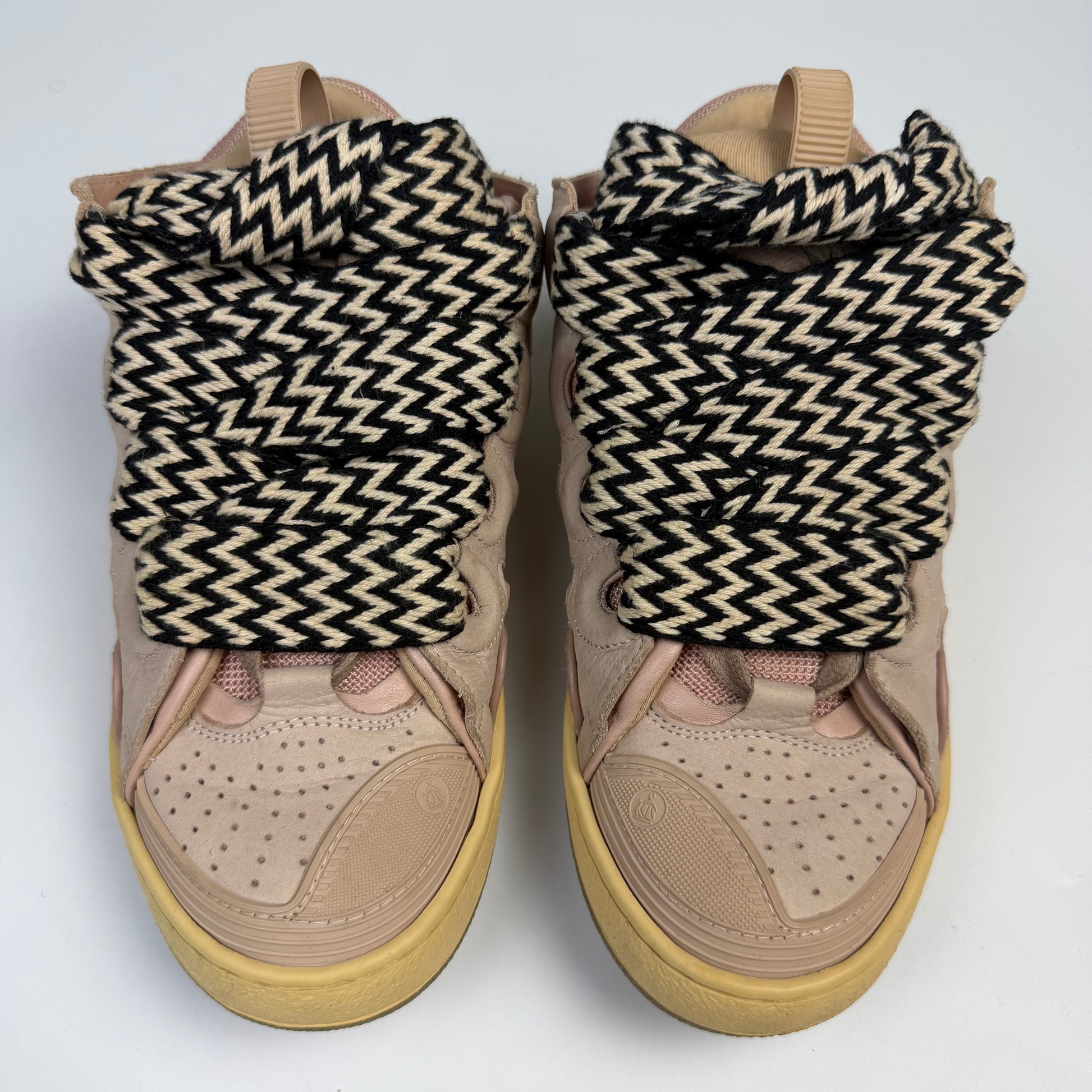 Lanvin Curb Pink Sneakers