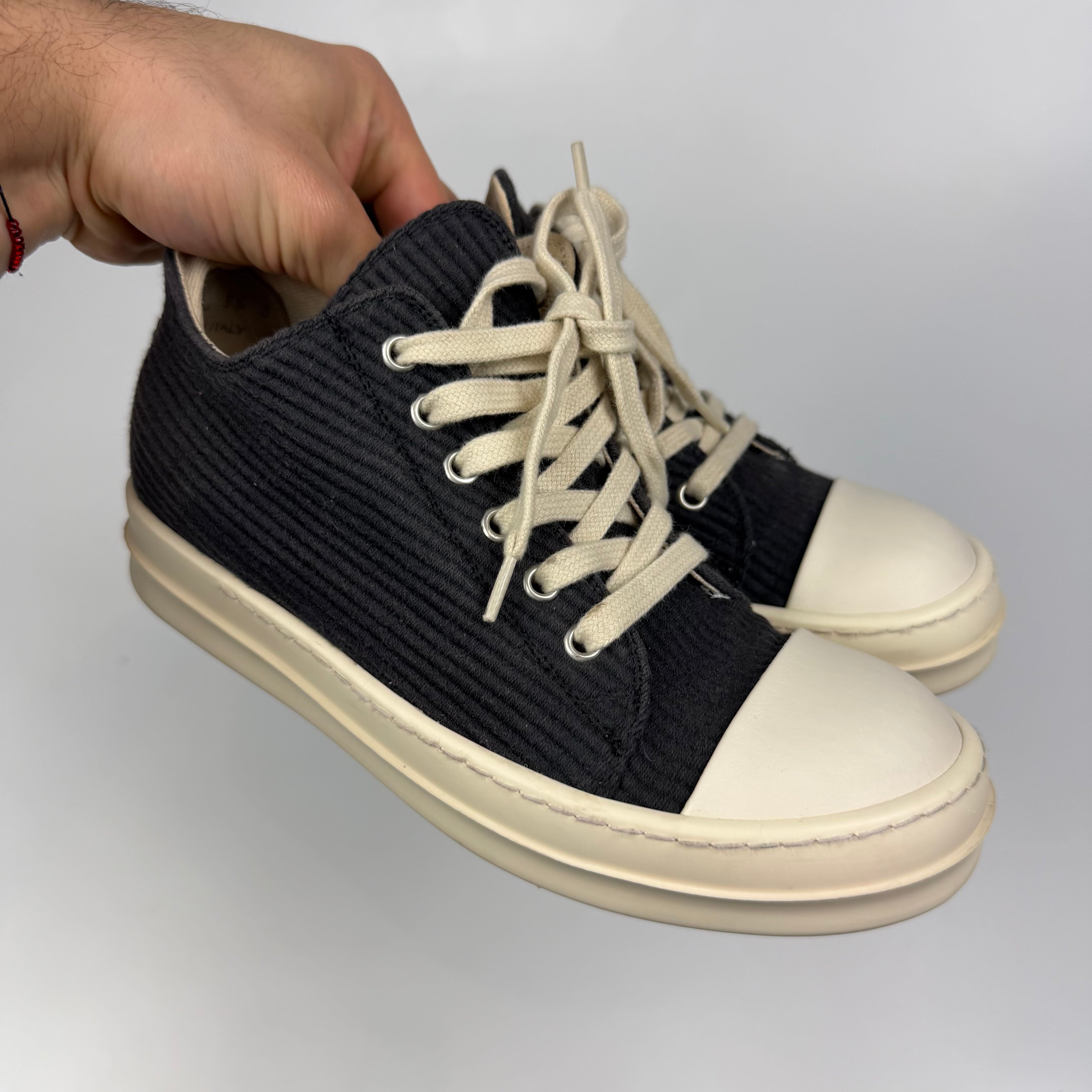 Rick Owens women sneakers – detaliu etichetă | VSTEALS
