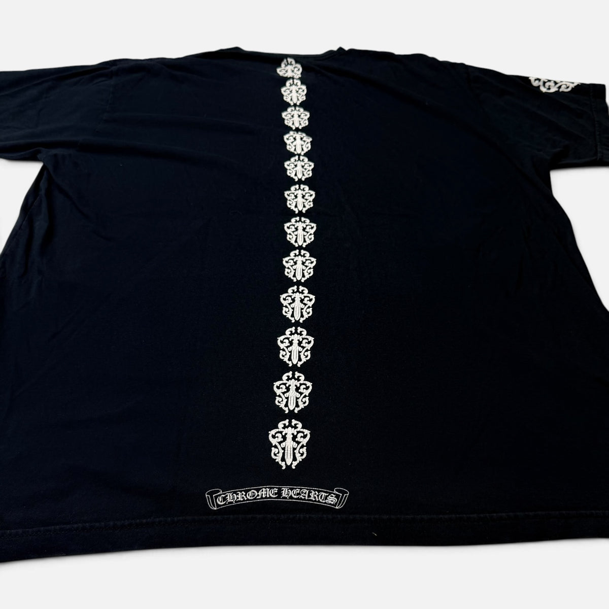 Chrome Hearts Spinal Dagger T-Shirt – Uncategorized CHROME HEARTS în mărimile XXL la V STEALS