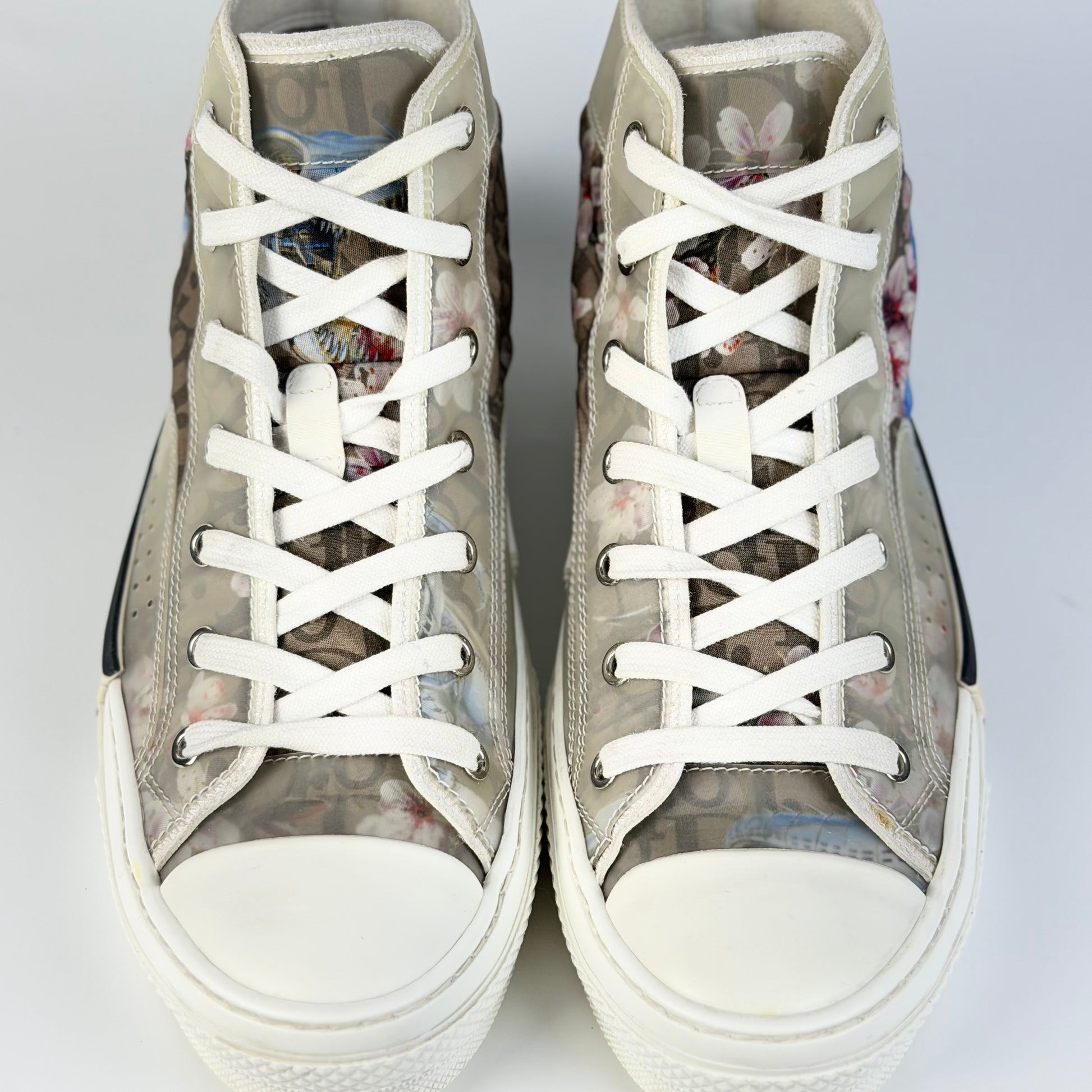Dior B23 Sorayama White Sneakers