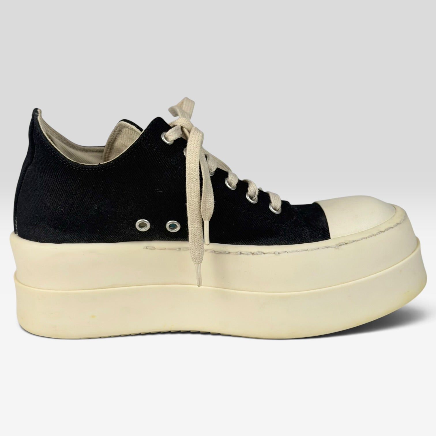 Rick Owens DRKSHDW Mega Bumper Ramones Black | Sneakers Rick Owens