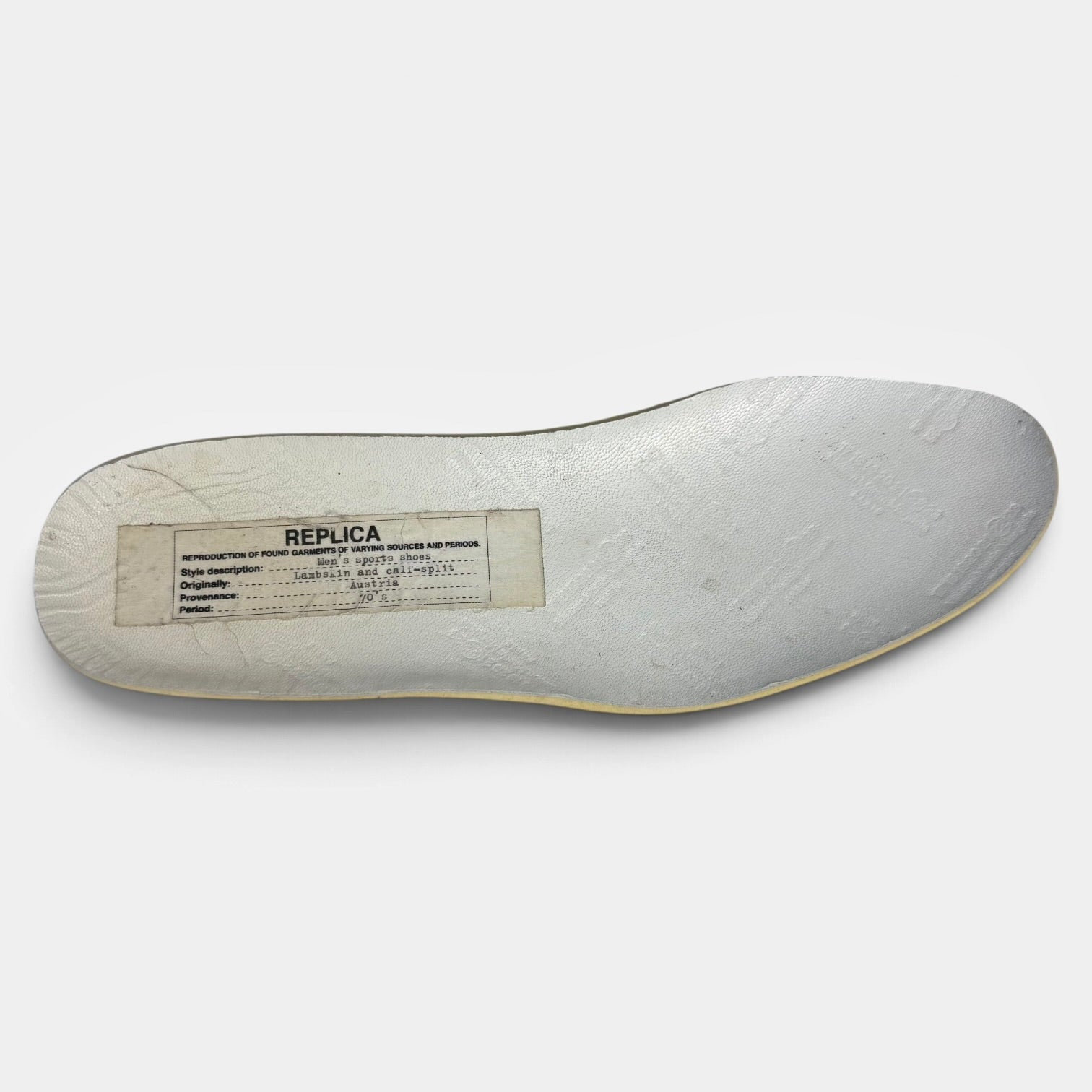 Maison Margiela AW2009 GAT Velvet Purple