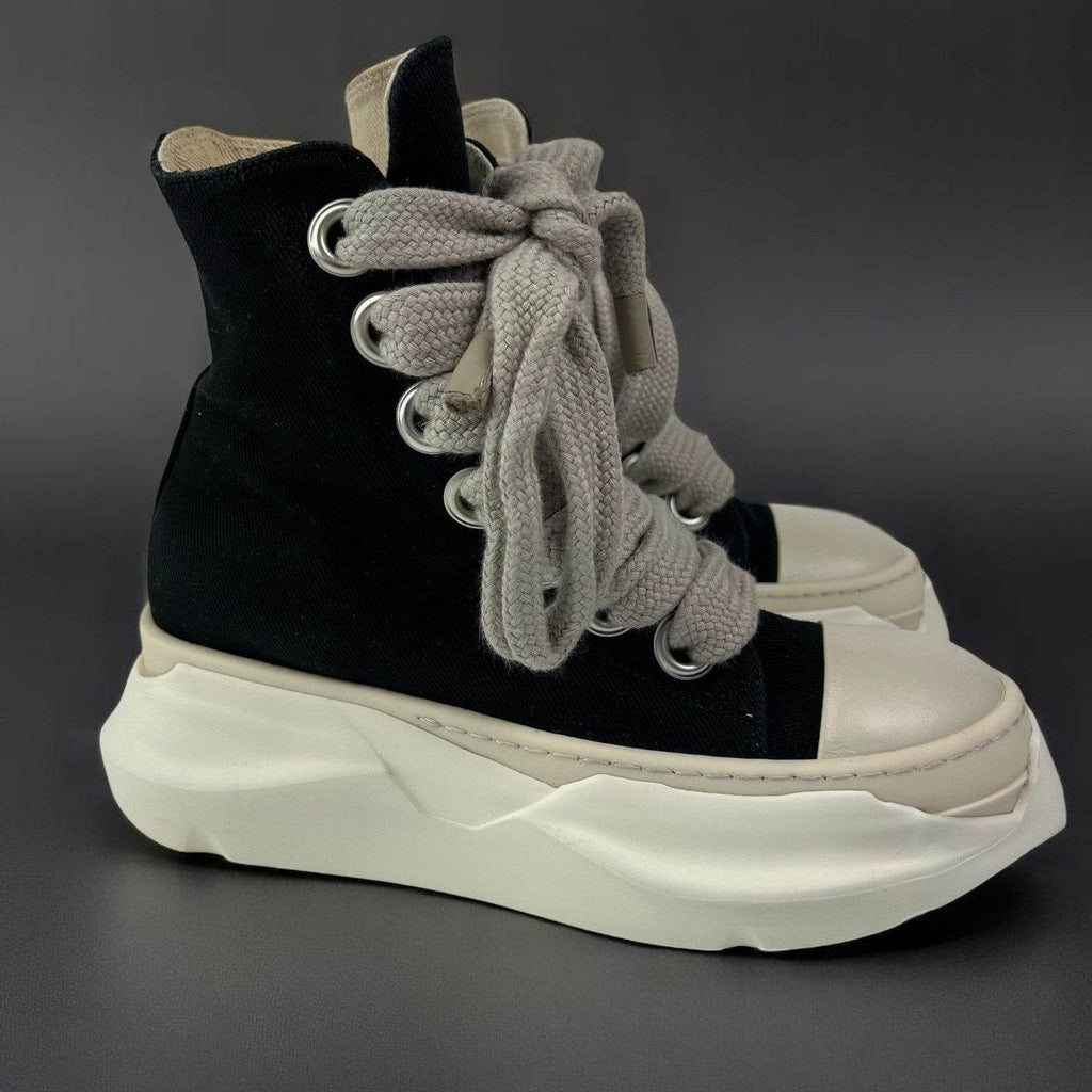 Rick Owens Ramones High Abstract Jumbo Lace - V STEALS