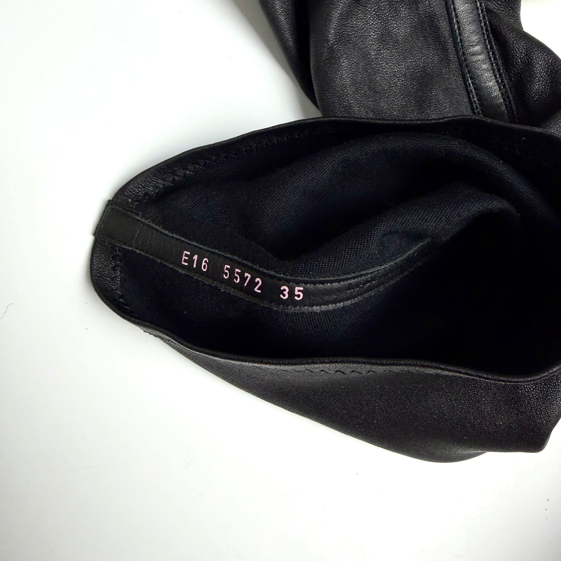 Rick Owens Sock Ramones Thigh Length