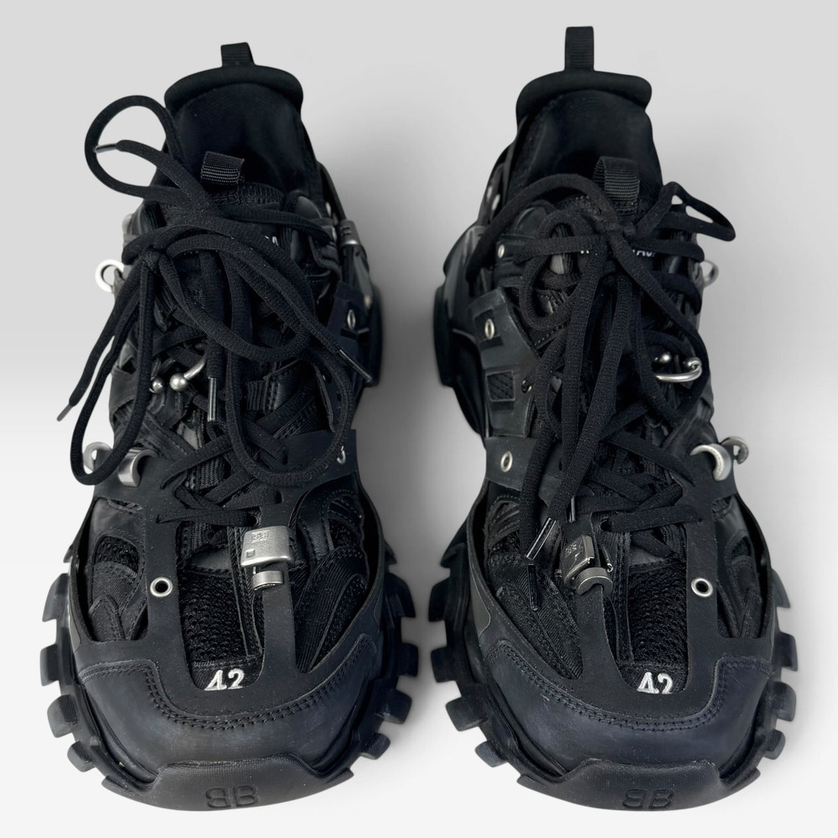Balenciaga Track Piercing Black