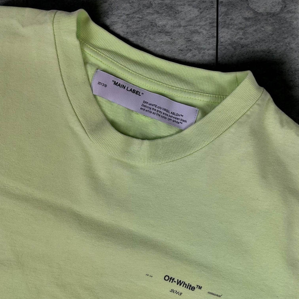 Off-White Neon Logo T-shirt - V STEALS