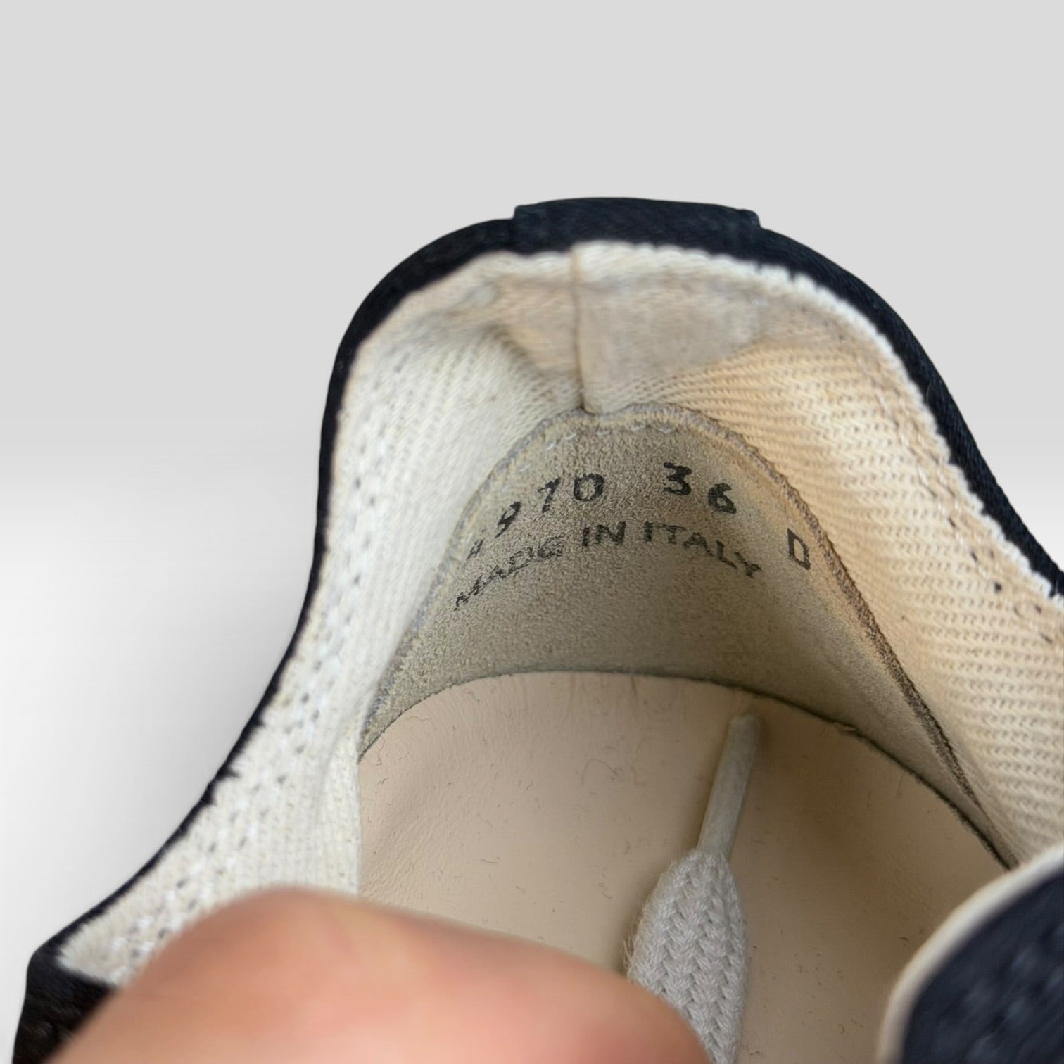 Rick Owens DRKSHDW Ramones Low Black/Milk