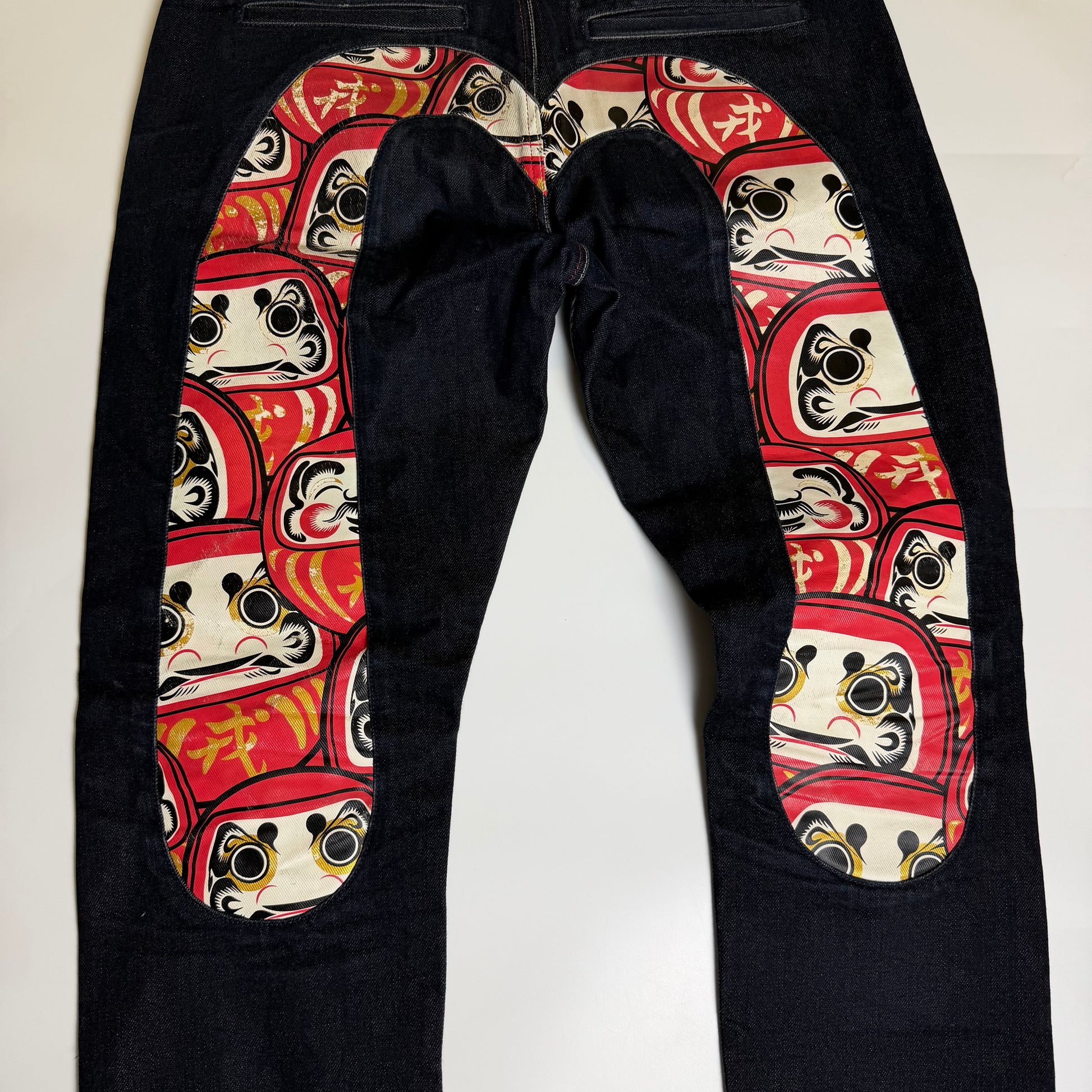 Evisu Monk Selvedge Daicock Jeans