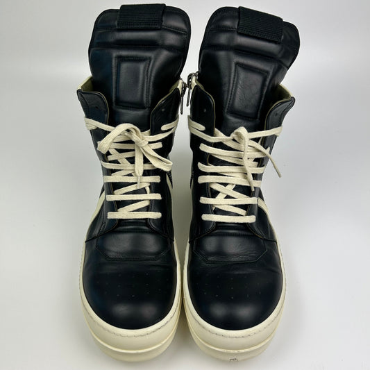 Rick Owens Geobasket Black Milk