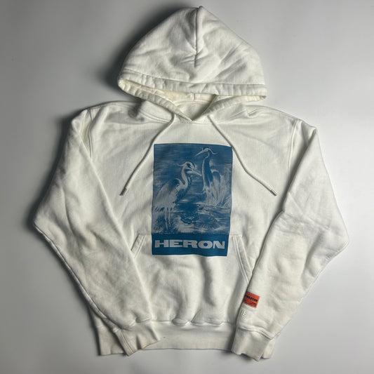 Birds White Hoodie