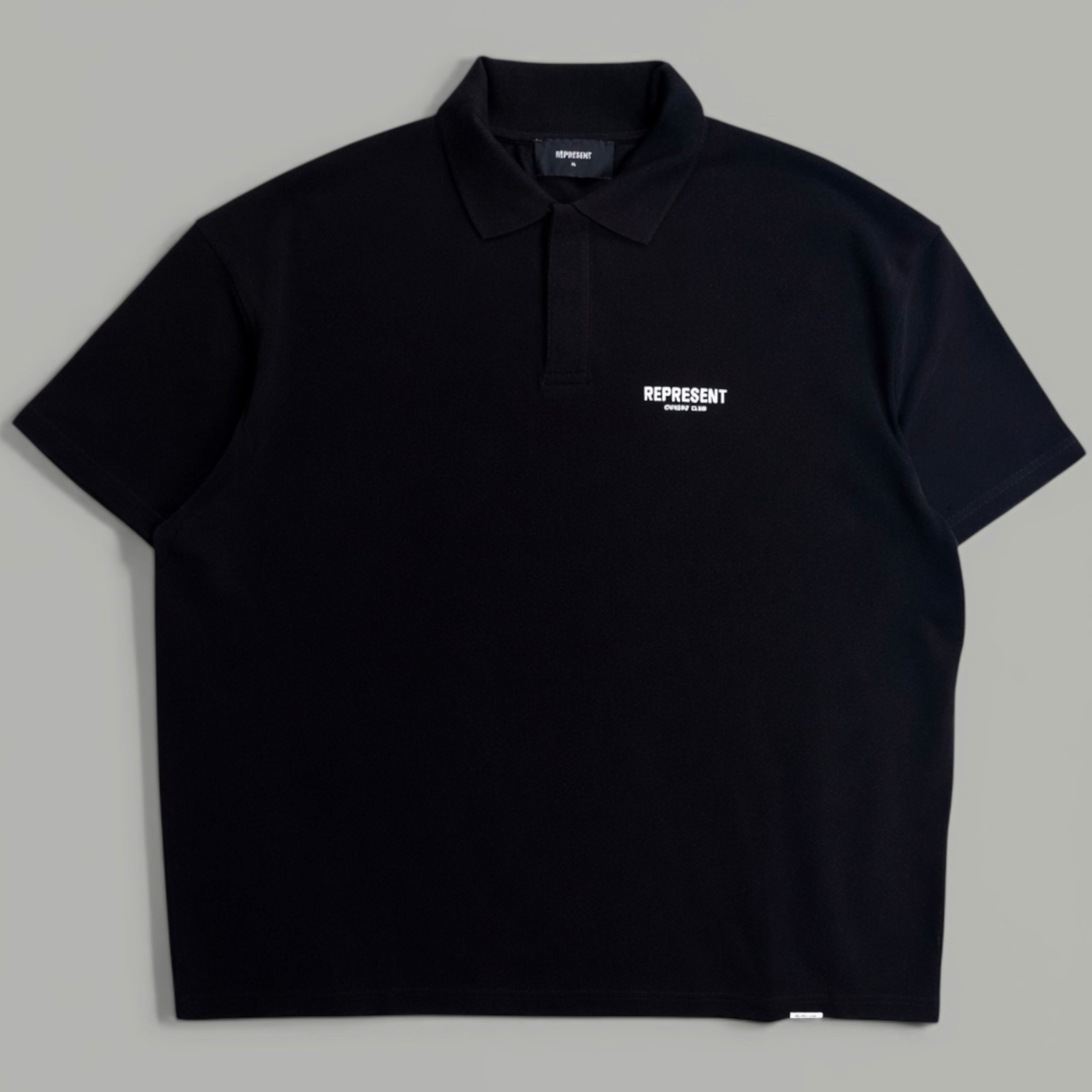 Represent Polo Black T-shirt