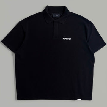 Represent Polo Black T-shirt