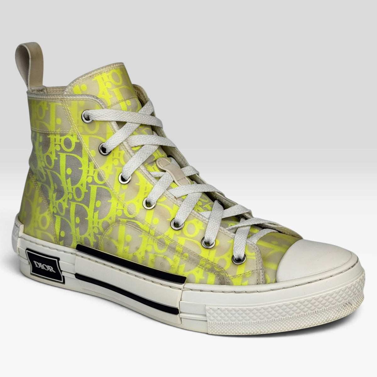 Dior B23 High-Top Oblique Neon