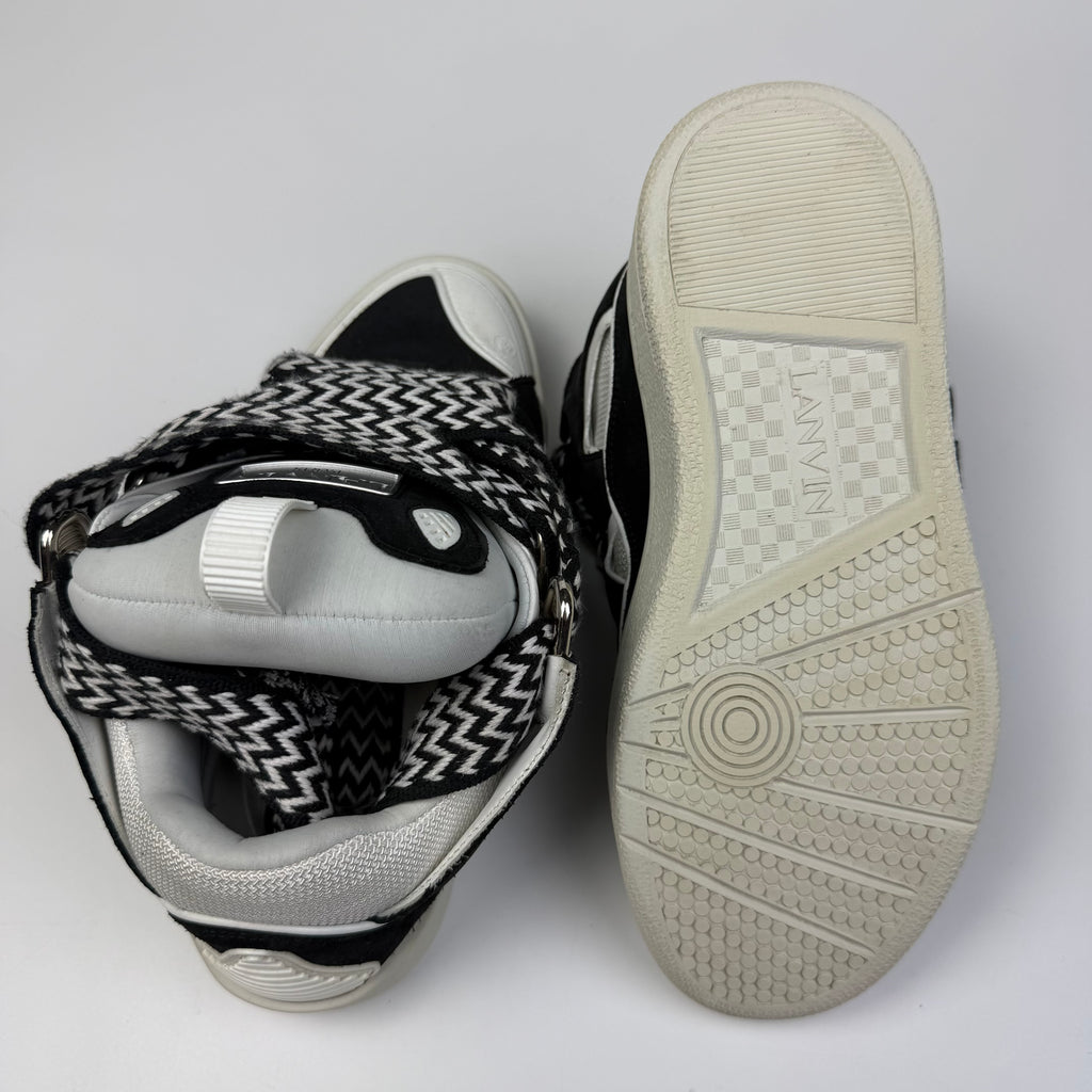 Lanvin Curb Black Sneakers