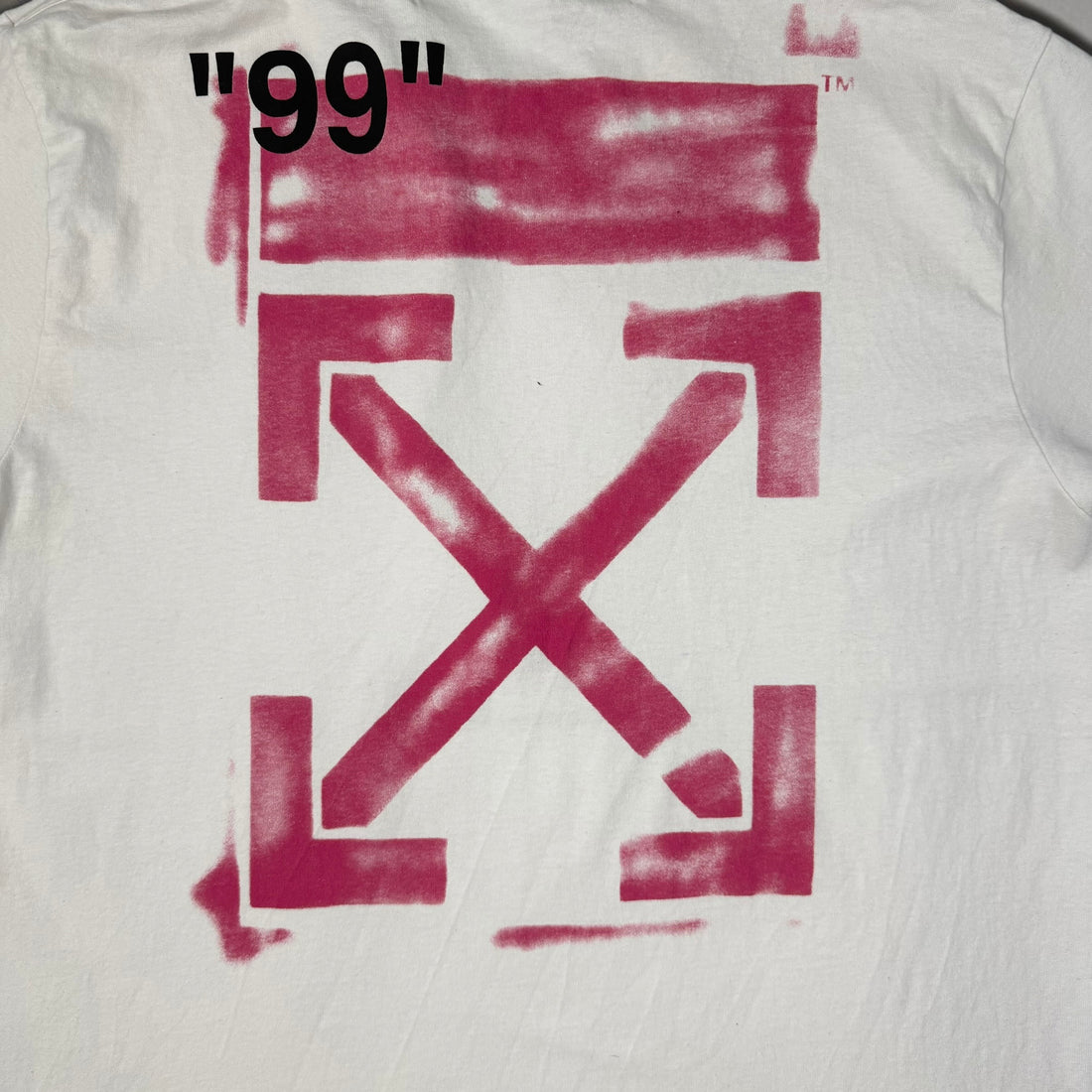 Off-White Stencil S/S Over T-Shirt White