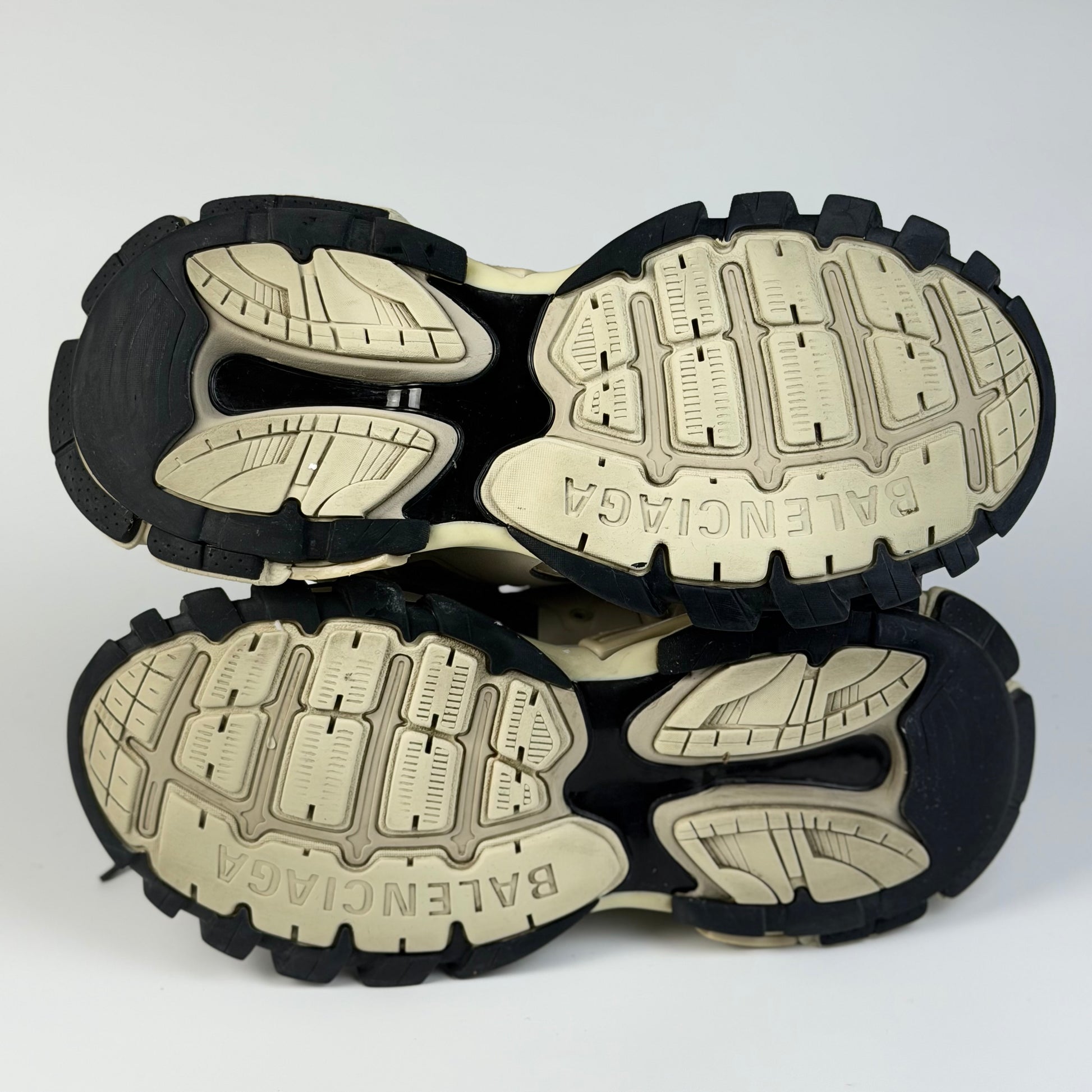 Balenciaga Track Beige Black
