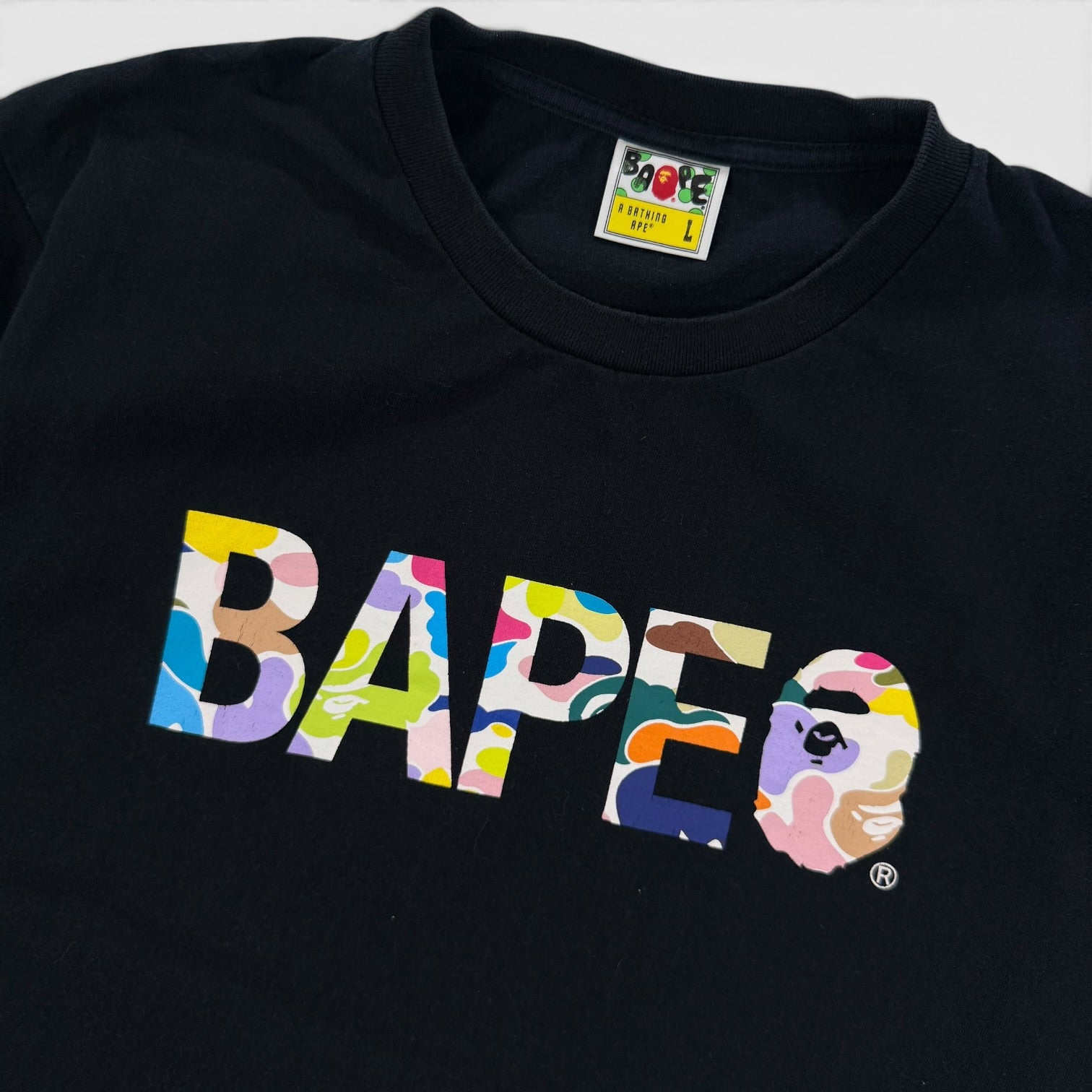 Bape Camo Logo T-shirt