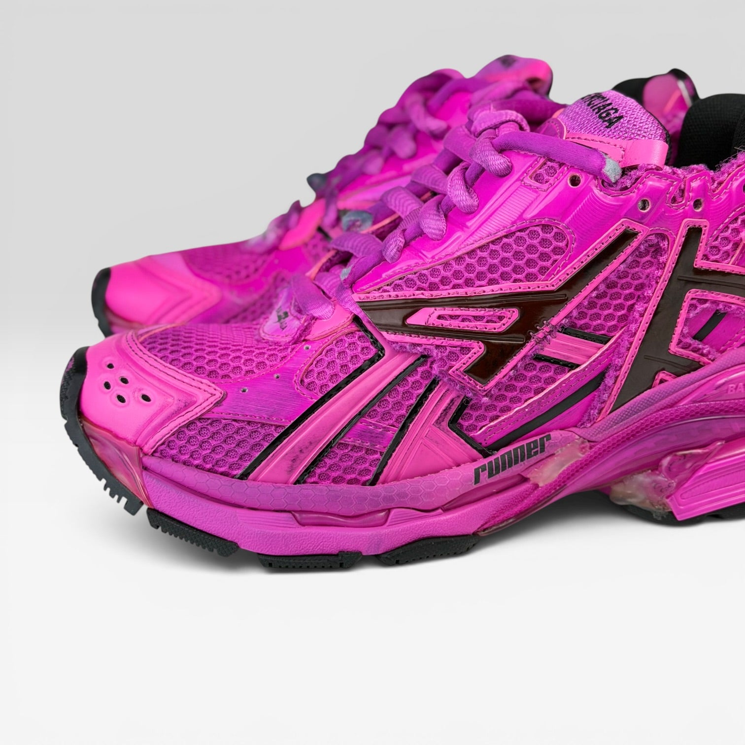 Balenciaga Runner Fuchsia Pink Sneakers
