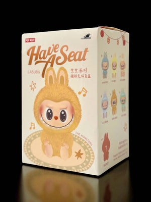 Pop Mart Labubu THE MONSTERS Have a Seat Vinyl Plush Blind Box