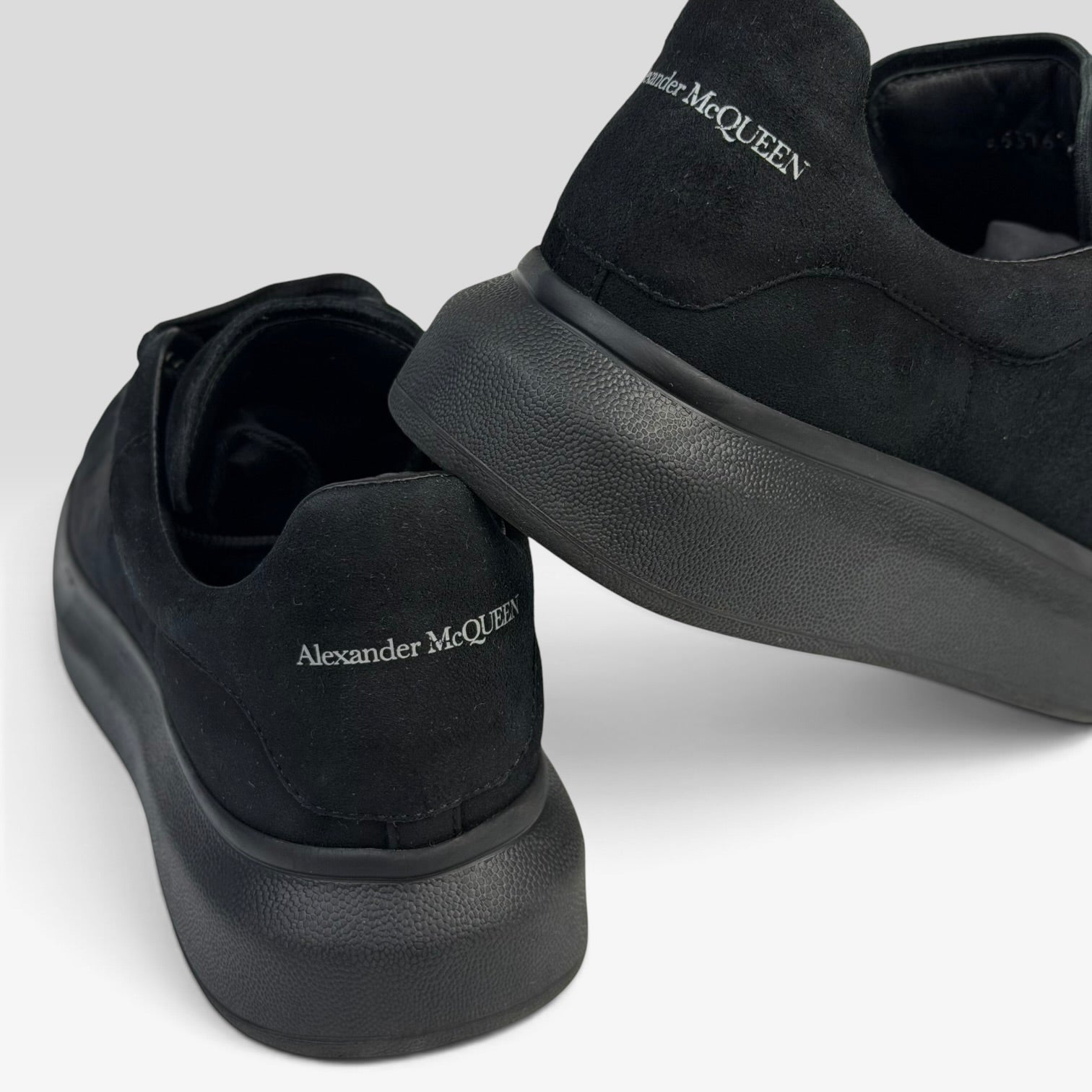 Alexander McQueen Oversized Sneaker Black Suede