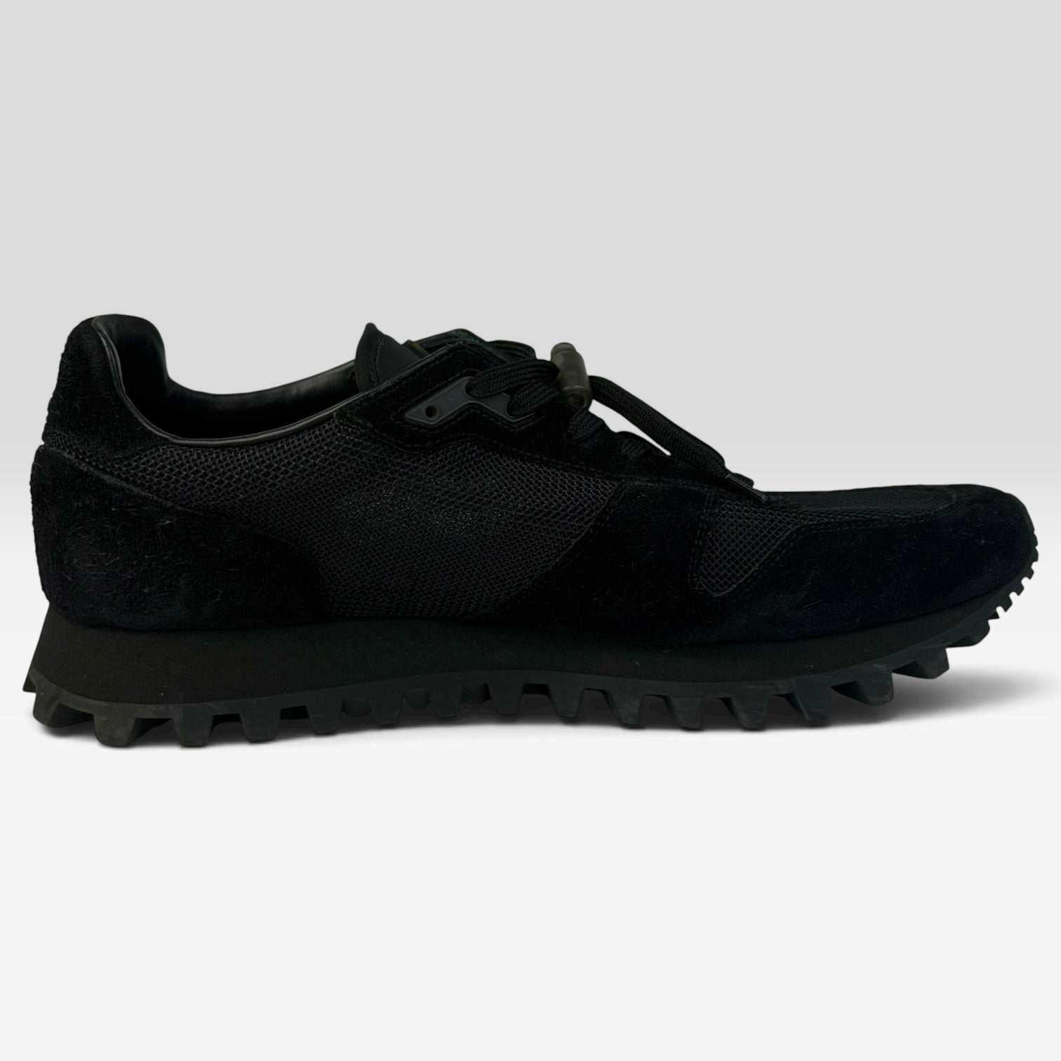 Louis Vuitton Runner Black Mesh & Suede | Sneakers Louis Vuitton