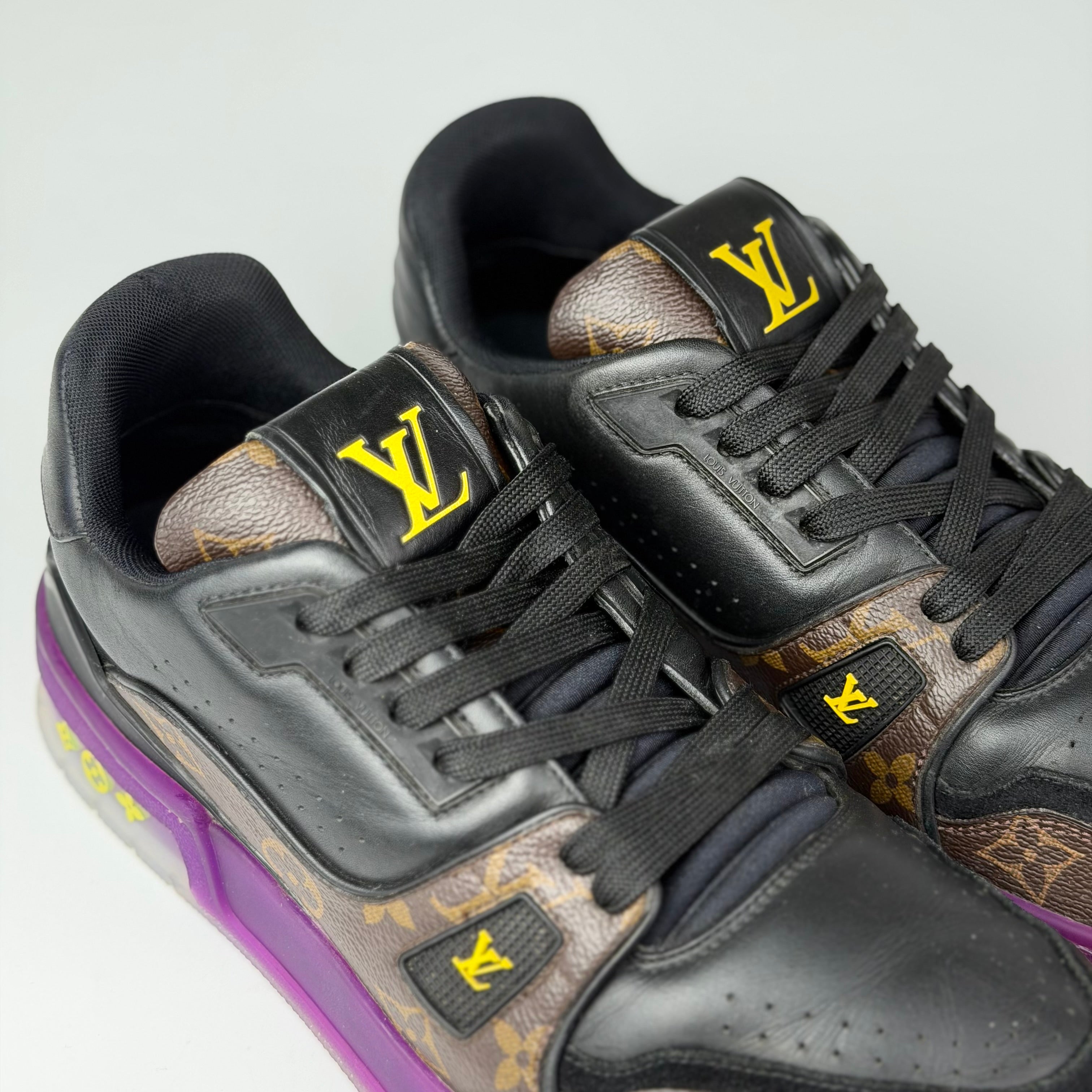 Louis Vuitton LV Trainer Purple Monogram